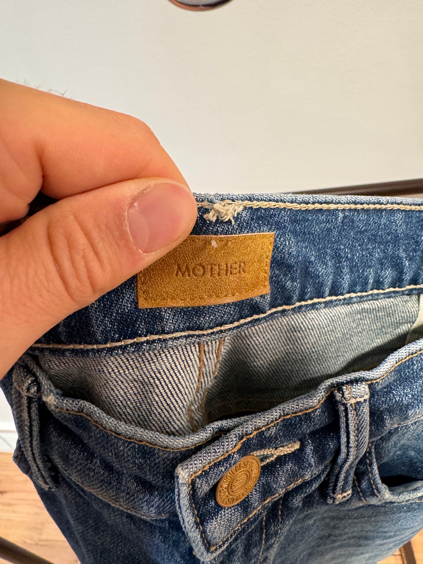 Mother The Hustler Ankle Jeans in Bending the Rules Wash size 26