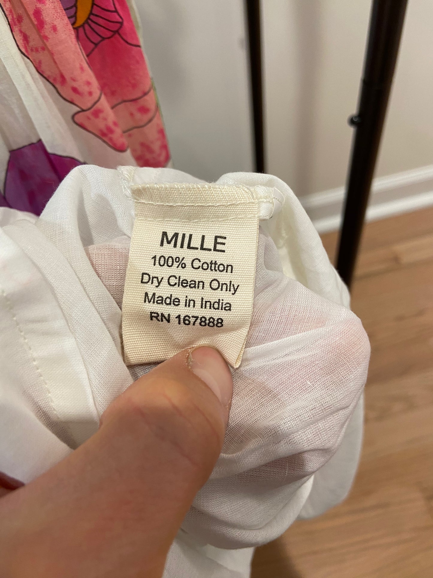 Mille Daphne Cotton Sundress In Sedgwick size XS