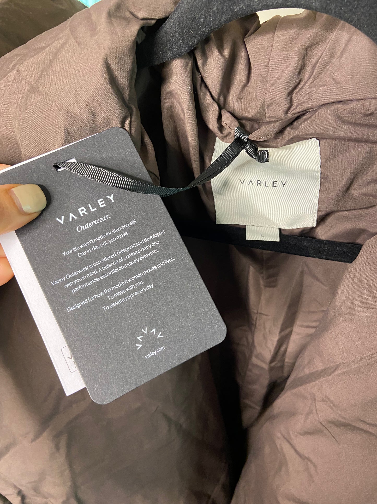 Varley Ana Puffer Coat size L
