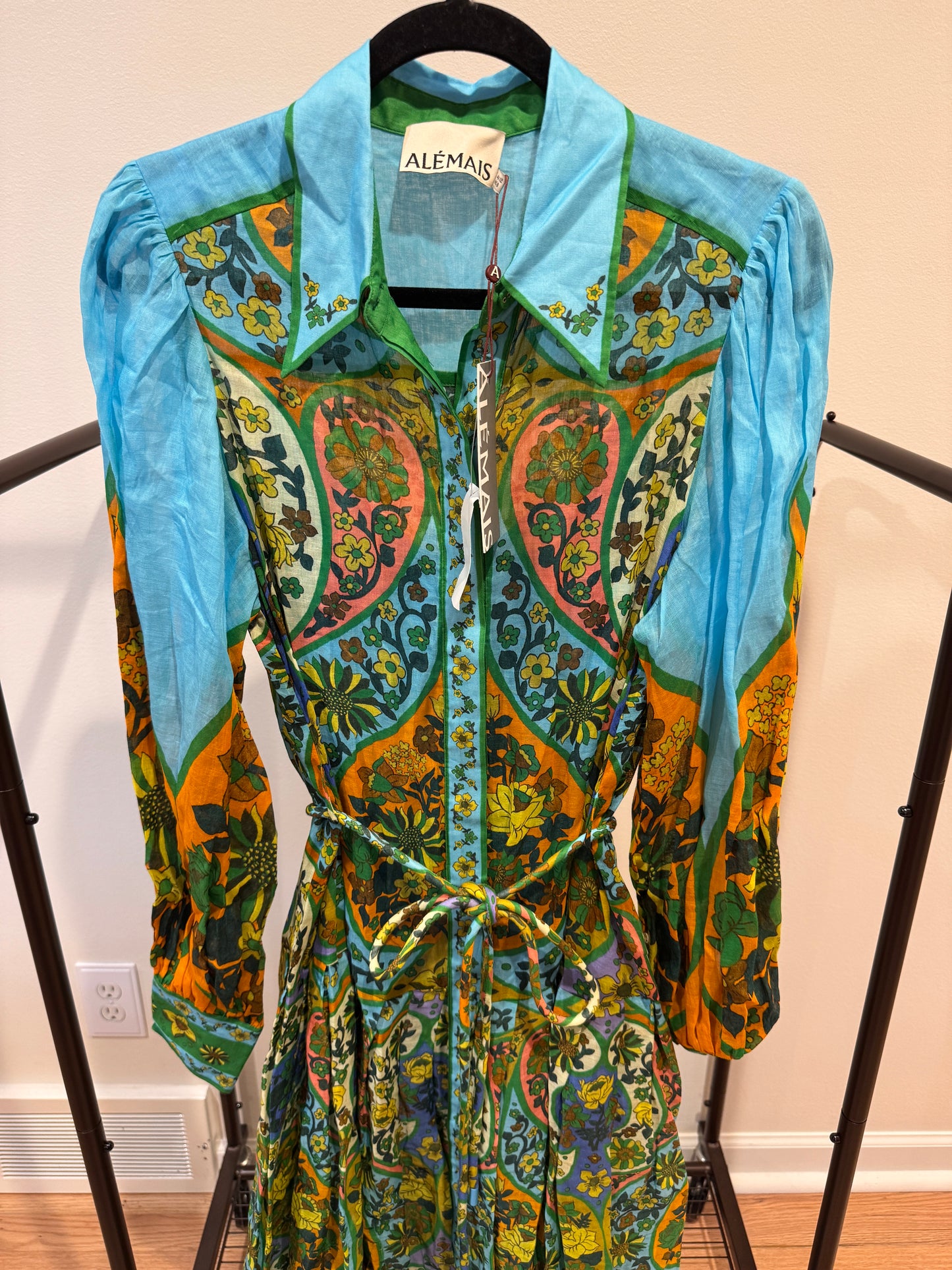 Alemais Sofie Shirtdress size 12 US 8