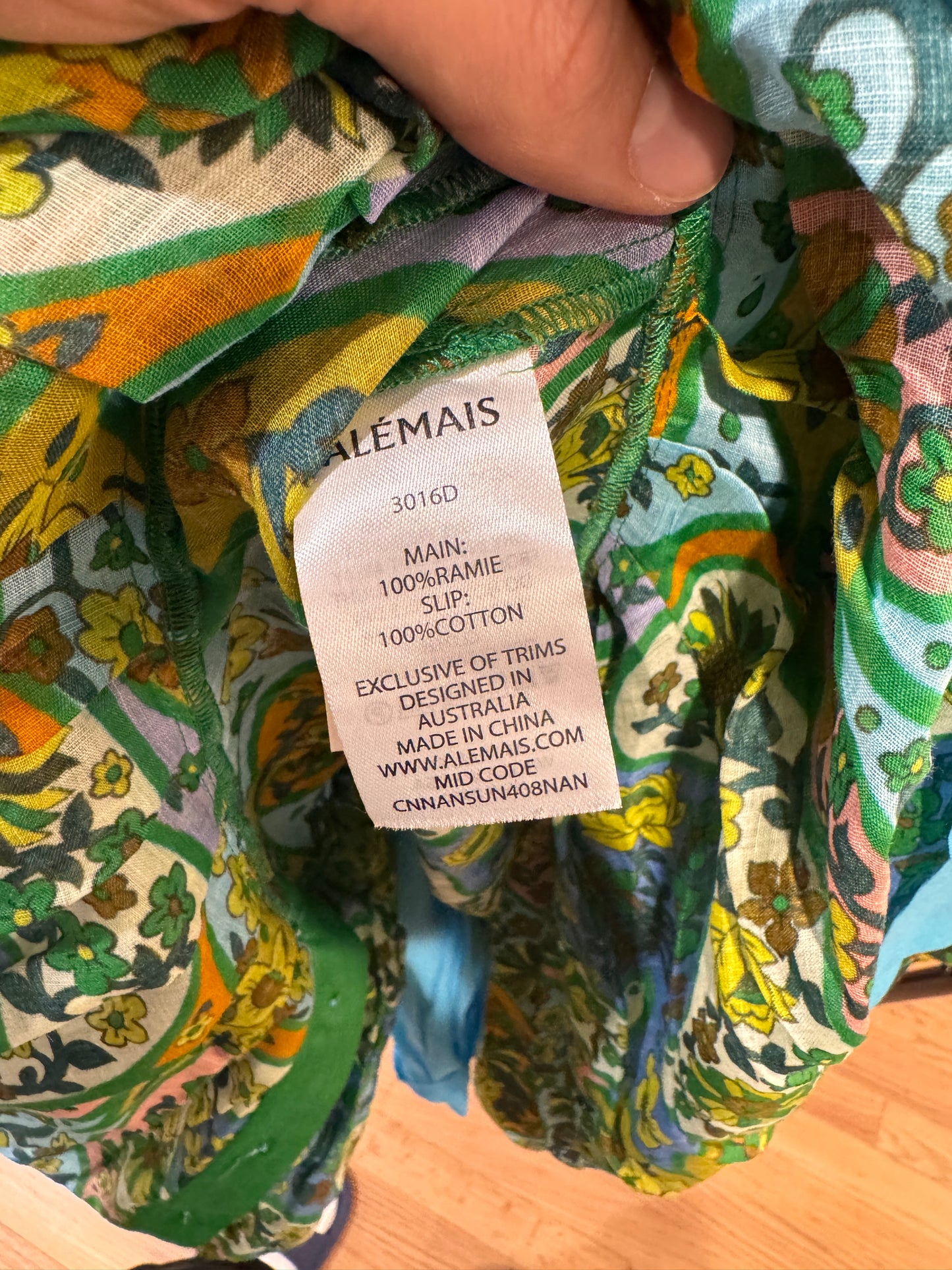 Alemais Sofie Shirtdress size 12 US 8