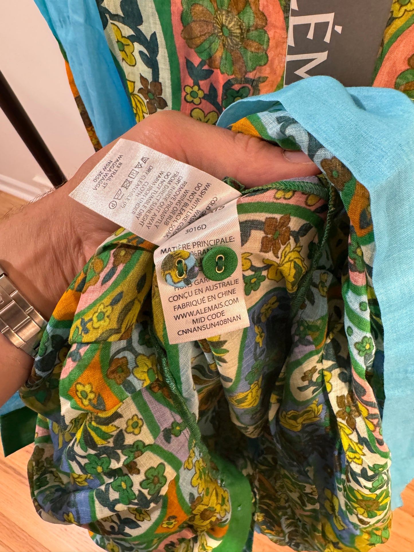 Alemais Sofie Shirtdress size 12 US 8