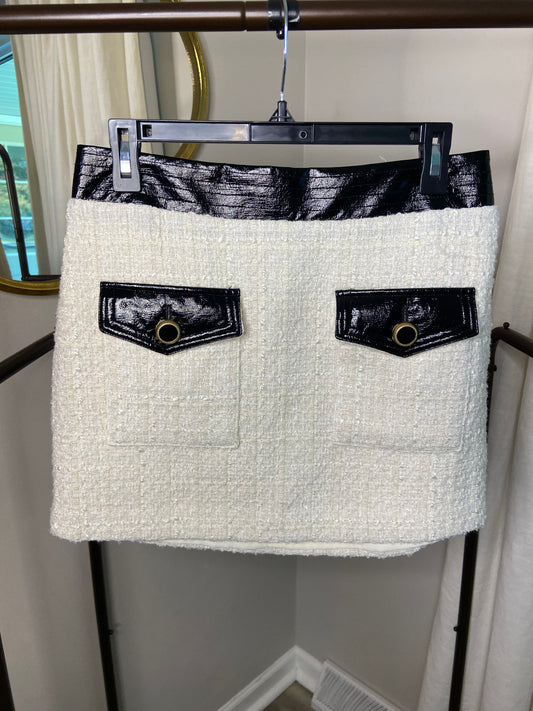 Veronica Beard Lucy Tweed Mini Skirt size 6
