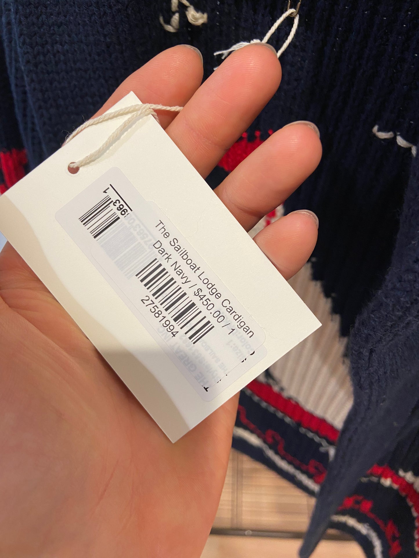 The Great The Sailboat Lodge Cardigan size 1 US S