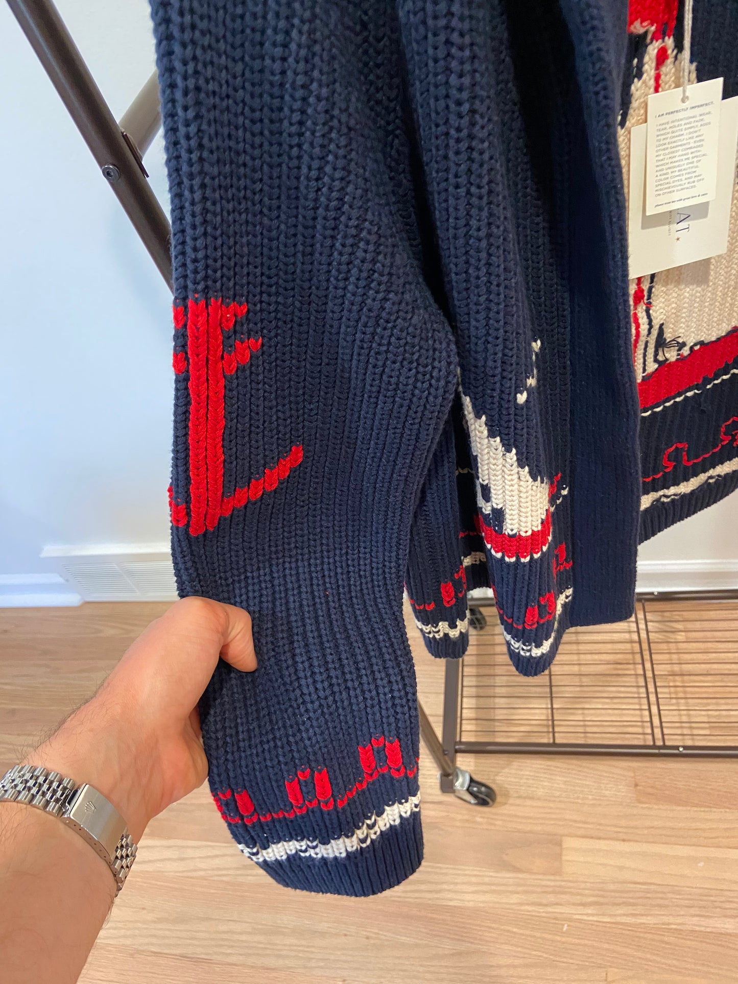 The Great The Sailboat Lodge Cardigan size 1 US S