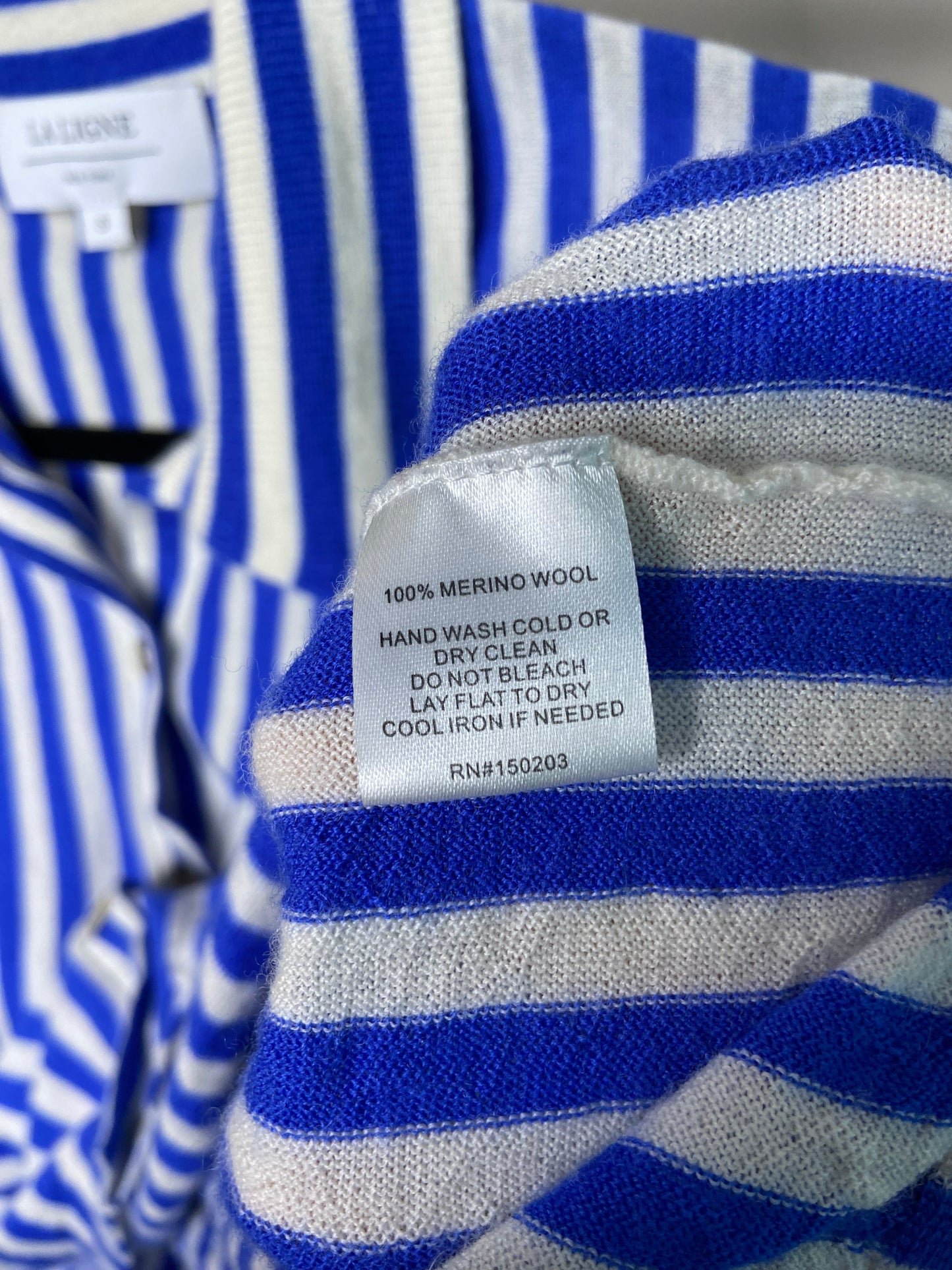 La Ligne Meredith Merino Wool Shirt size S