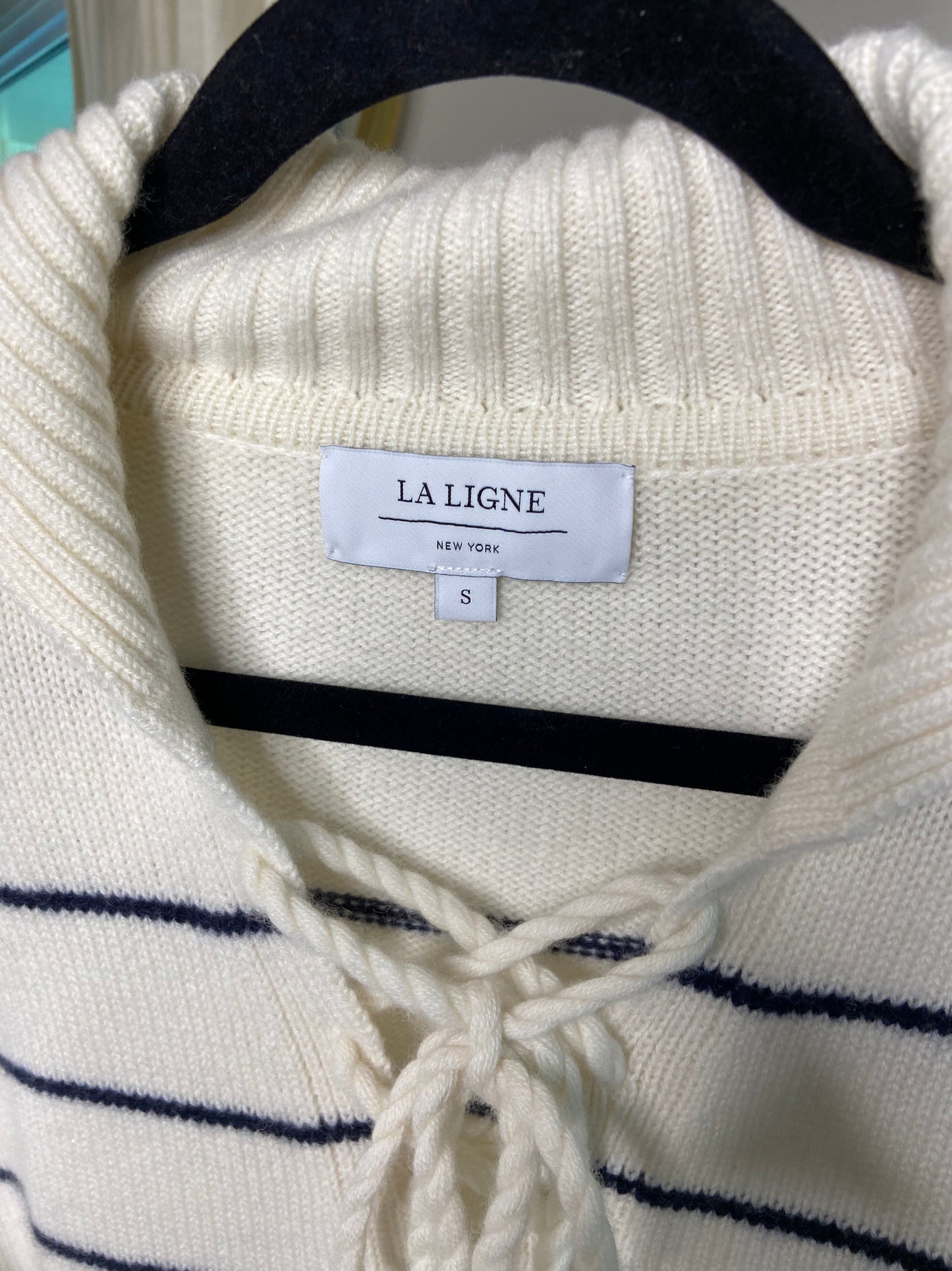 La Ligne Breton Cashmere Sweater size S