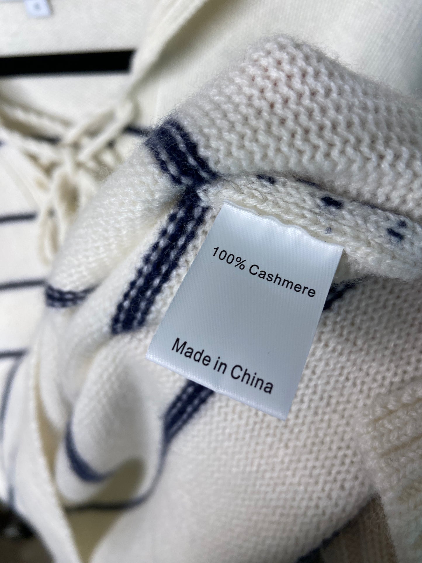 La Ligne Breton Cashmere Sweater size S