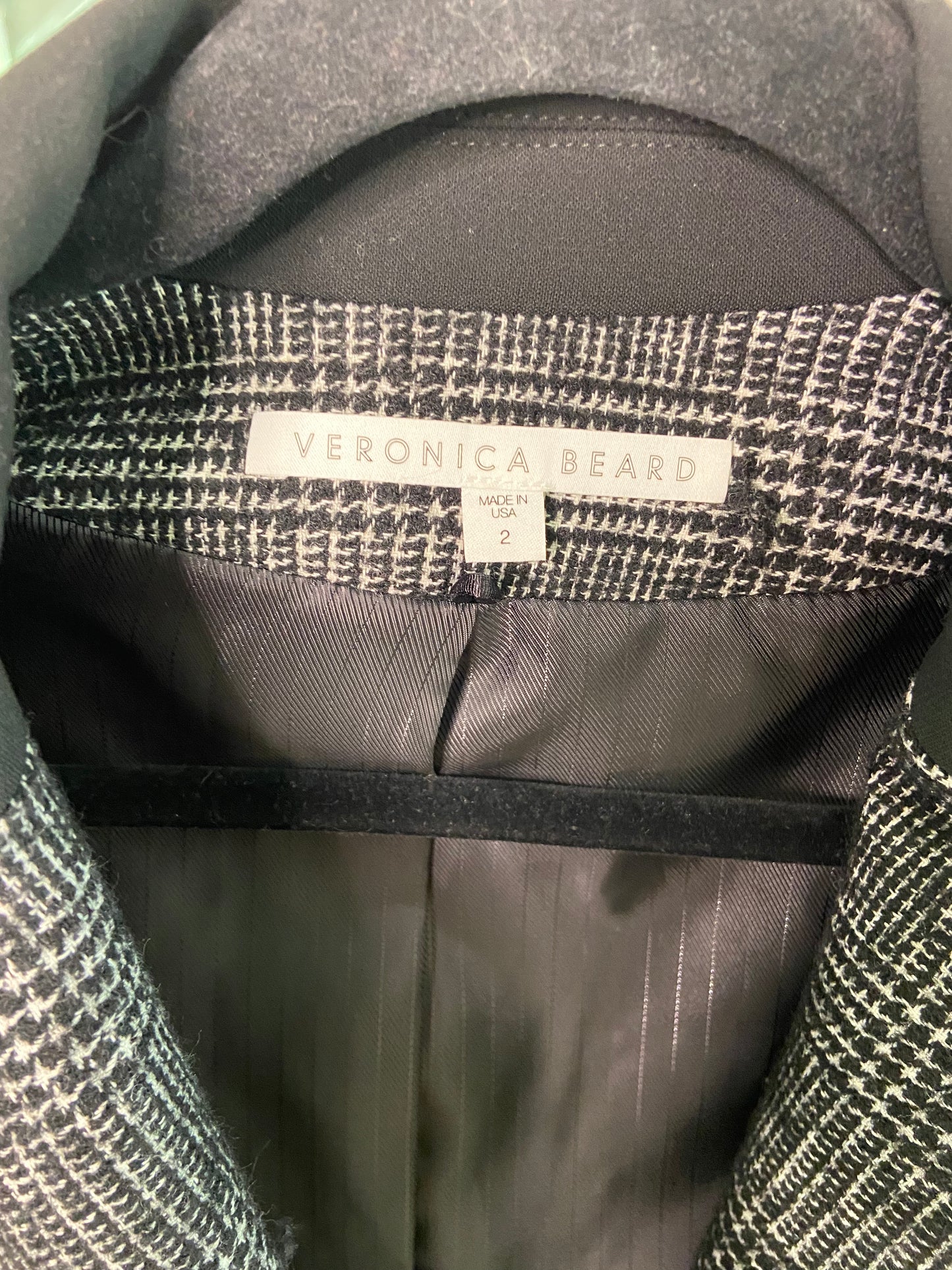 Veronica Beard Gia Tweed Dickey Jacket size 2