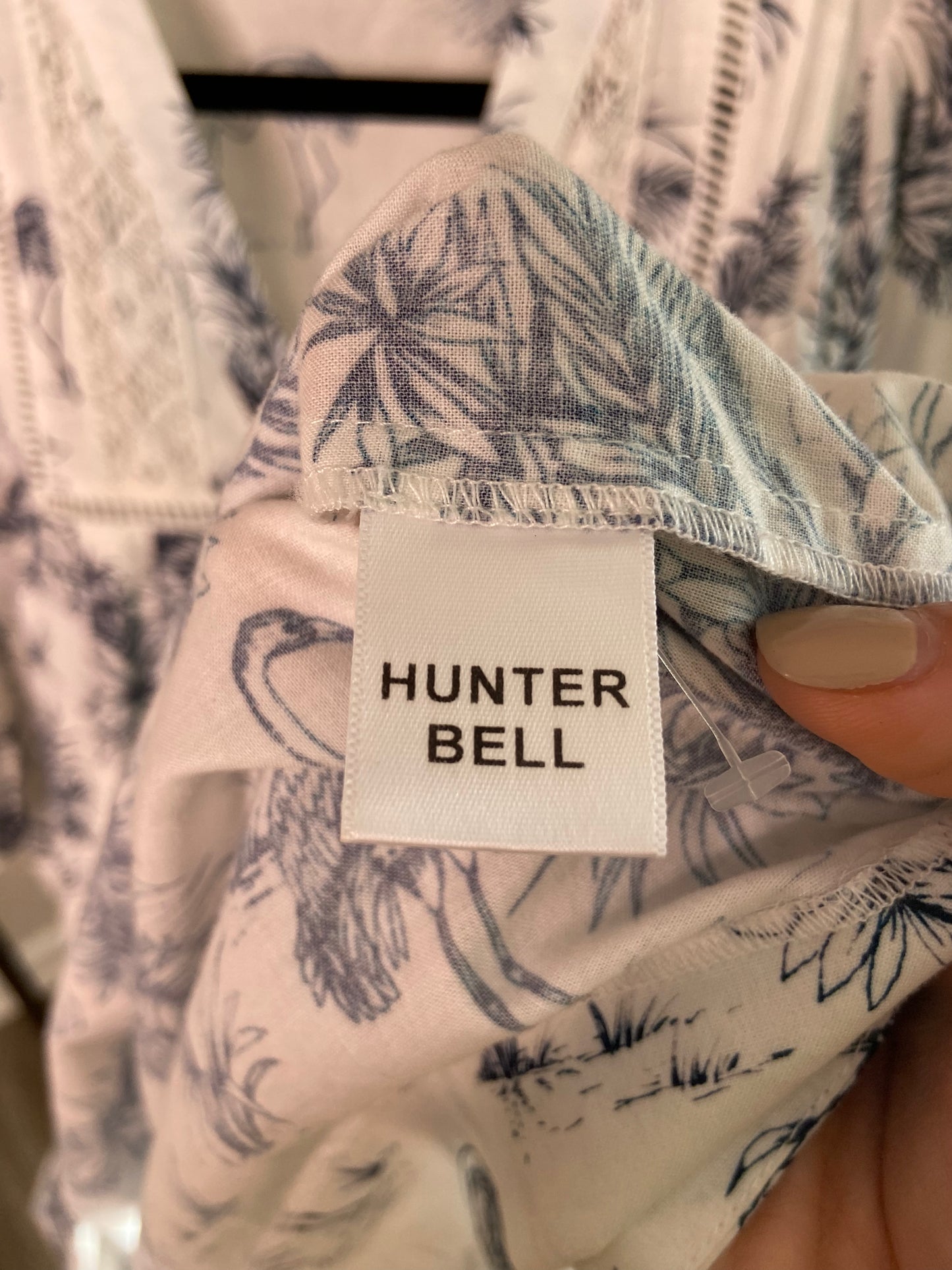 Hunter Bell Jenkins Flamingo Mini Dress size M