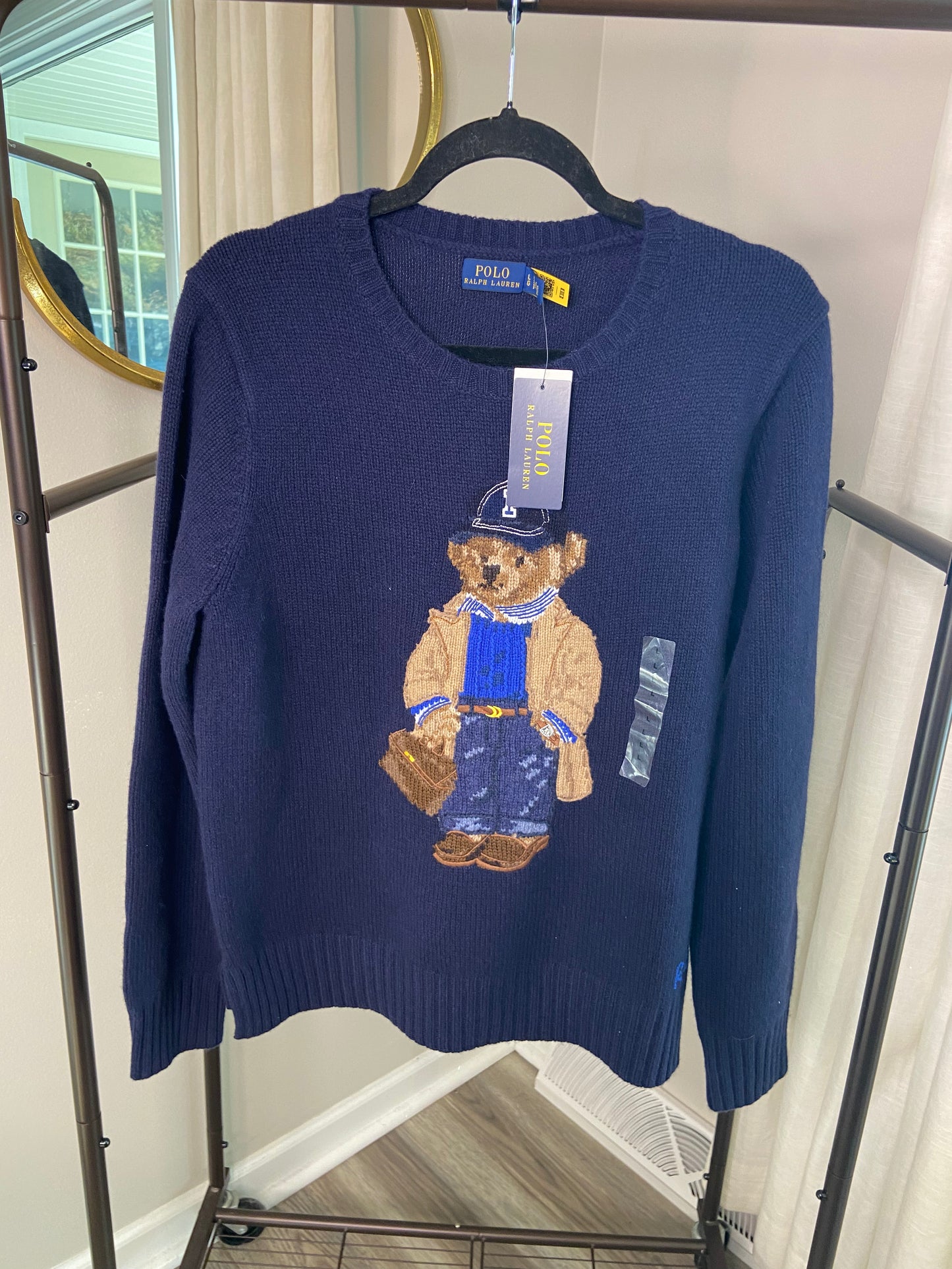 Polo Ralph Lauren Bear Sweater size L