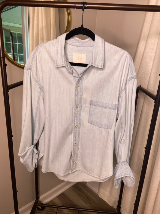 Citizens of Humanity Kayla Denim Shirt size M