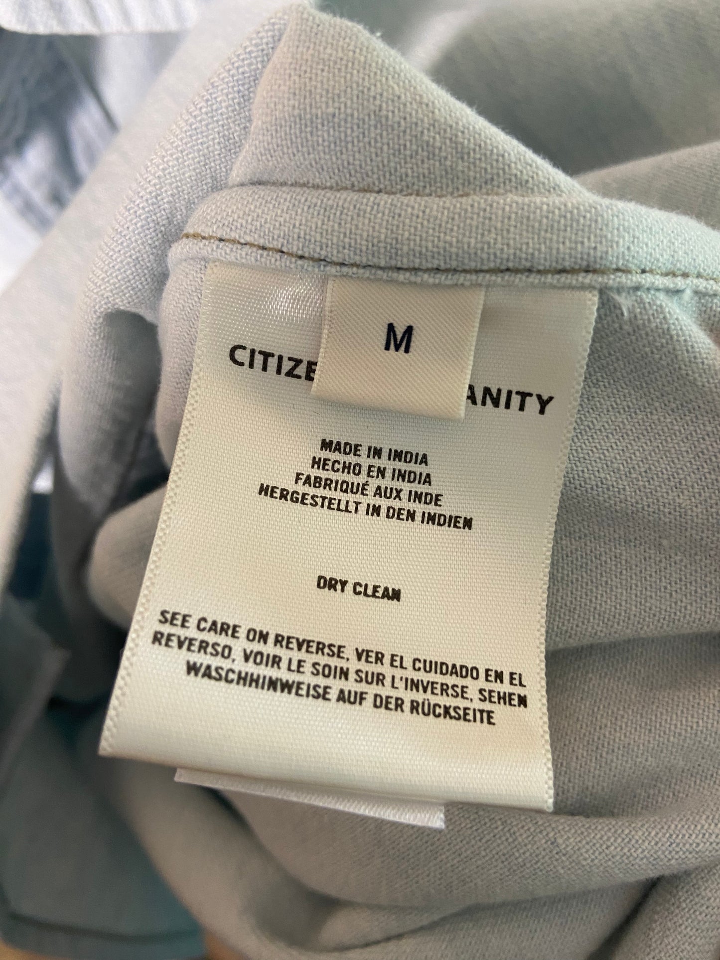 Citizens of Humanity Kayla Denim Shirt size M