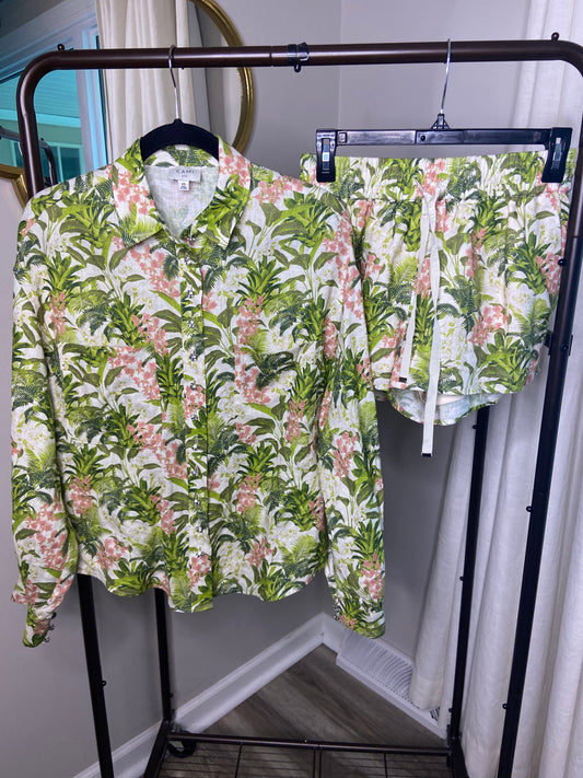 Cami NYC Belkis Top and Jillian Linen Short size XS
