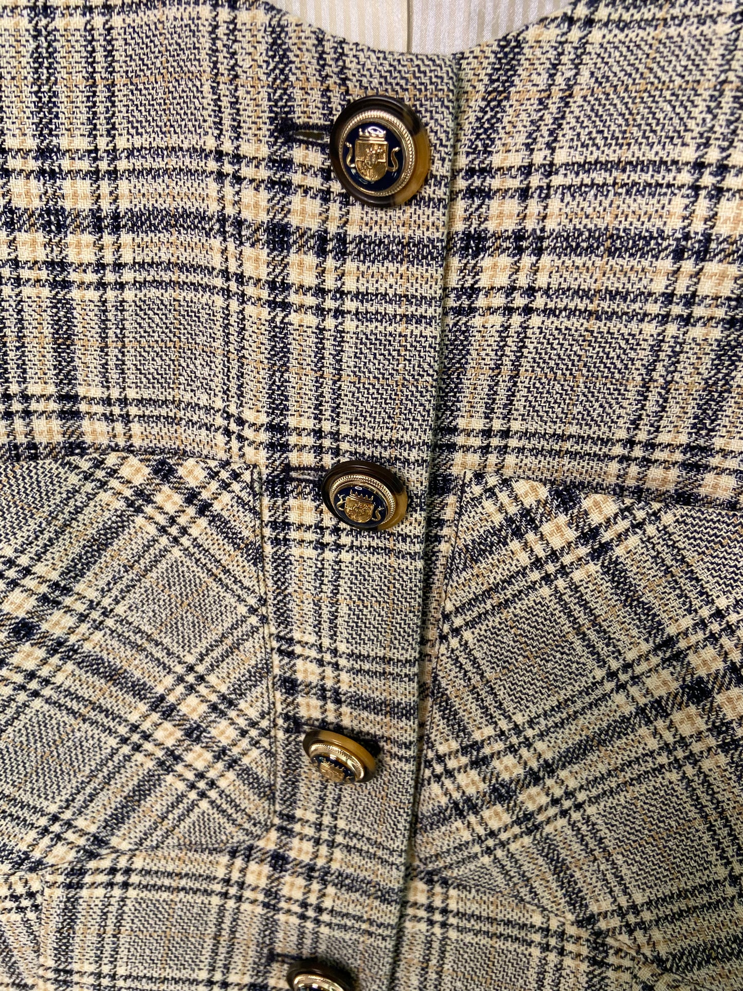 Veronica Beard Vohra Plaid Jacket size 2