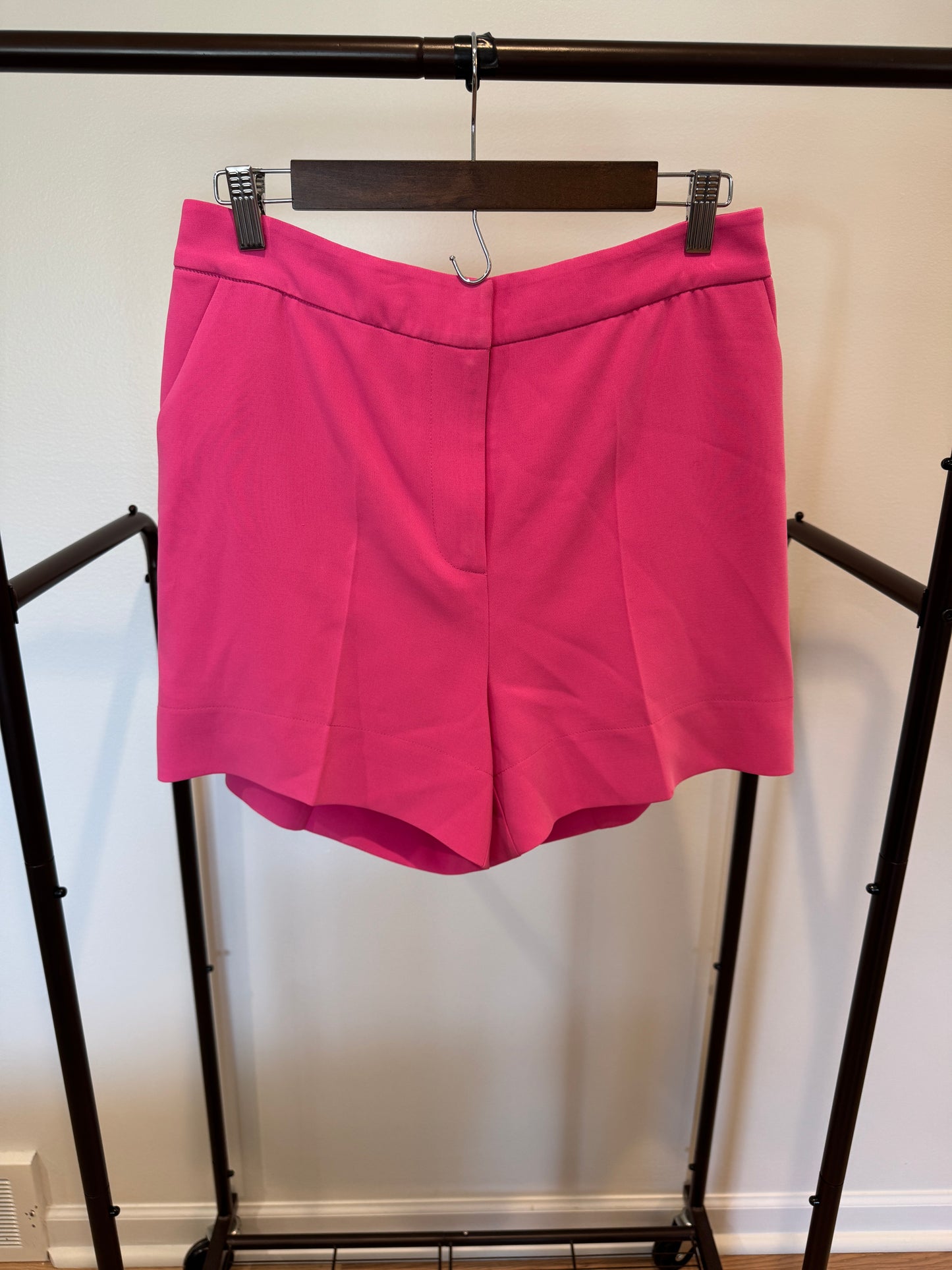 Cinq a Sept Crepe Khloe Blazer in Fuchsia with Matching Shorts size 12