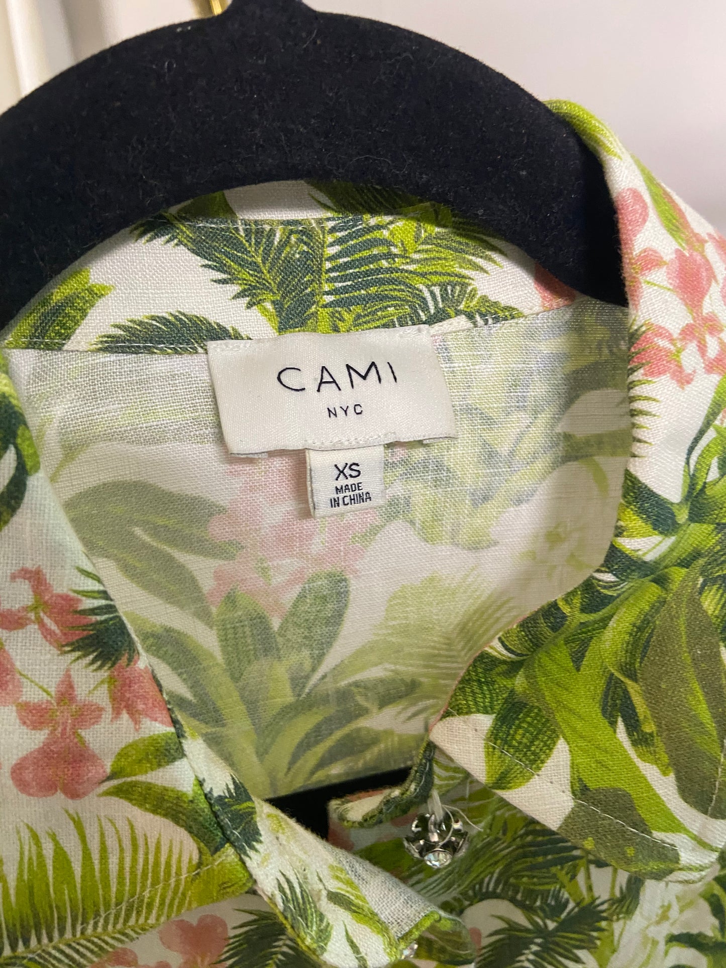Cami NYC Belkis Top and Jillian Linen Short size XS