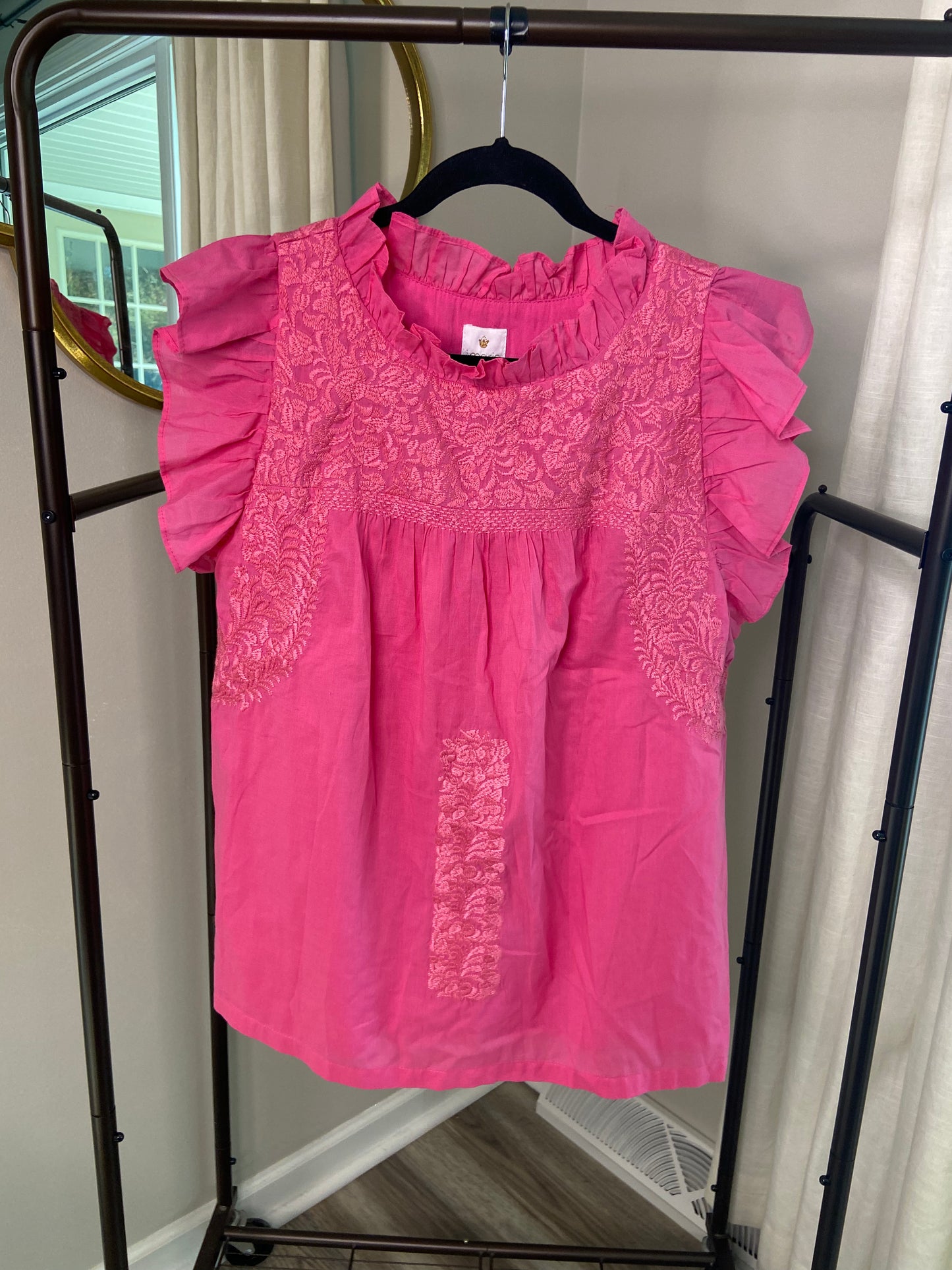 J. Marie Wrin Top size L