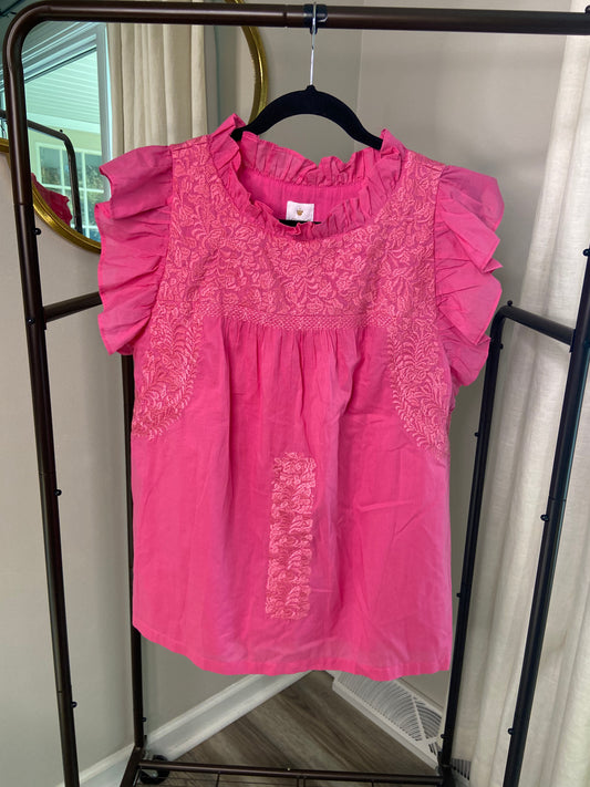 J. Marie Wrin Top size L