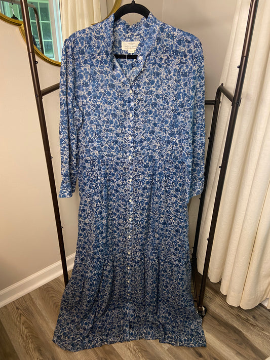 Trovata Birds of Paradis Mamie Long Maxi Dress size L