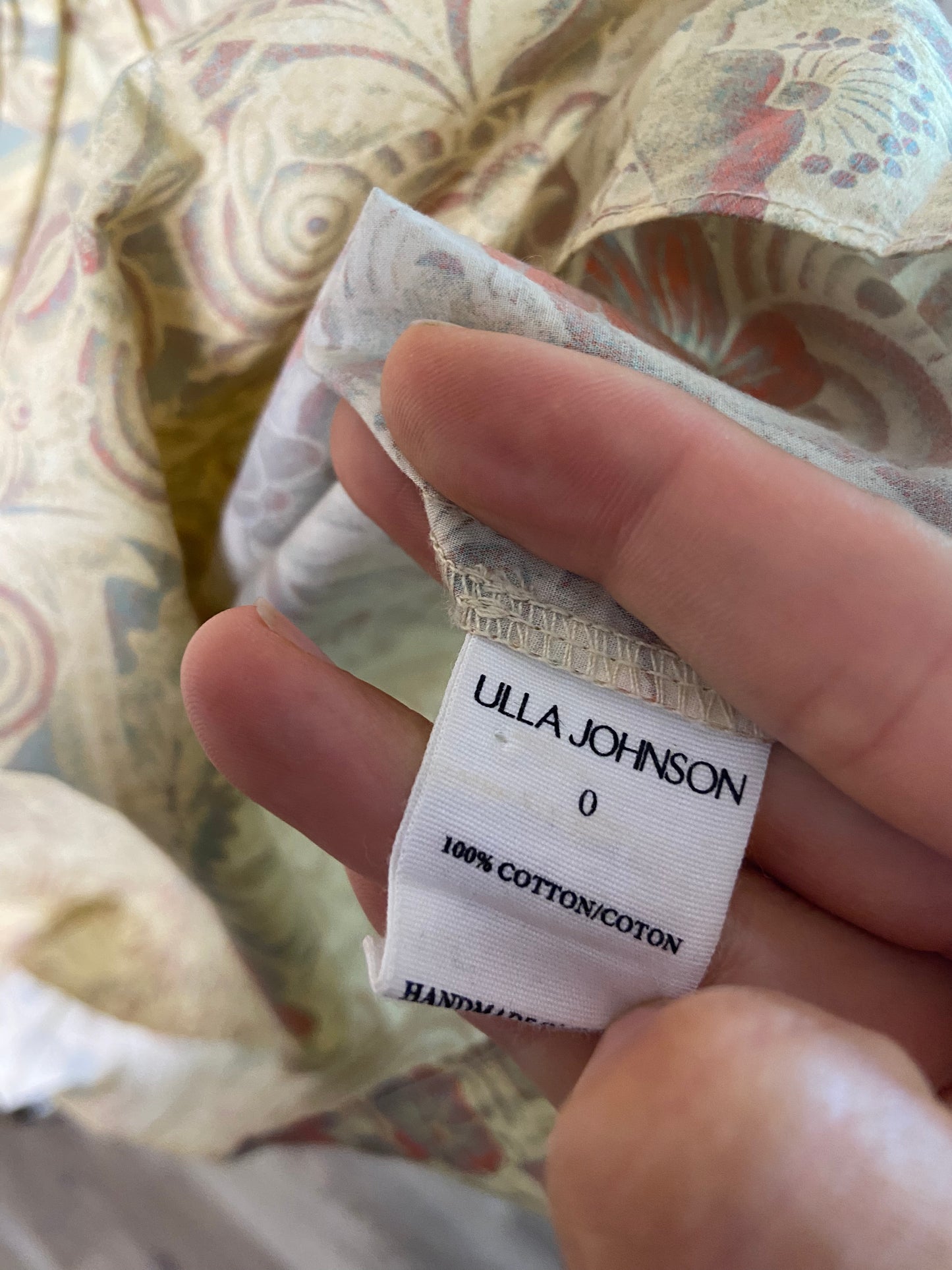 Ulla Johnson Letty Top in Haze size 0