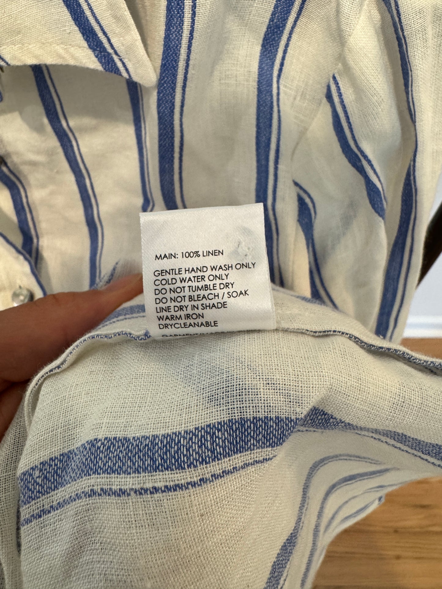 Sancia Salma Shirt in Riveria Stripe size S