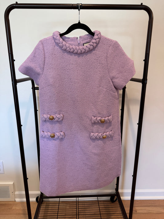 Tuckernuck Tweed Jackie Dress in Lilac size S