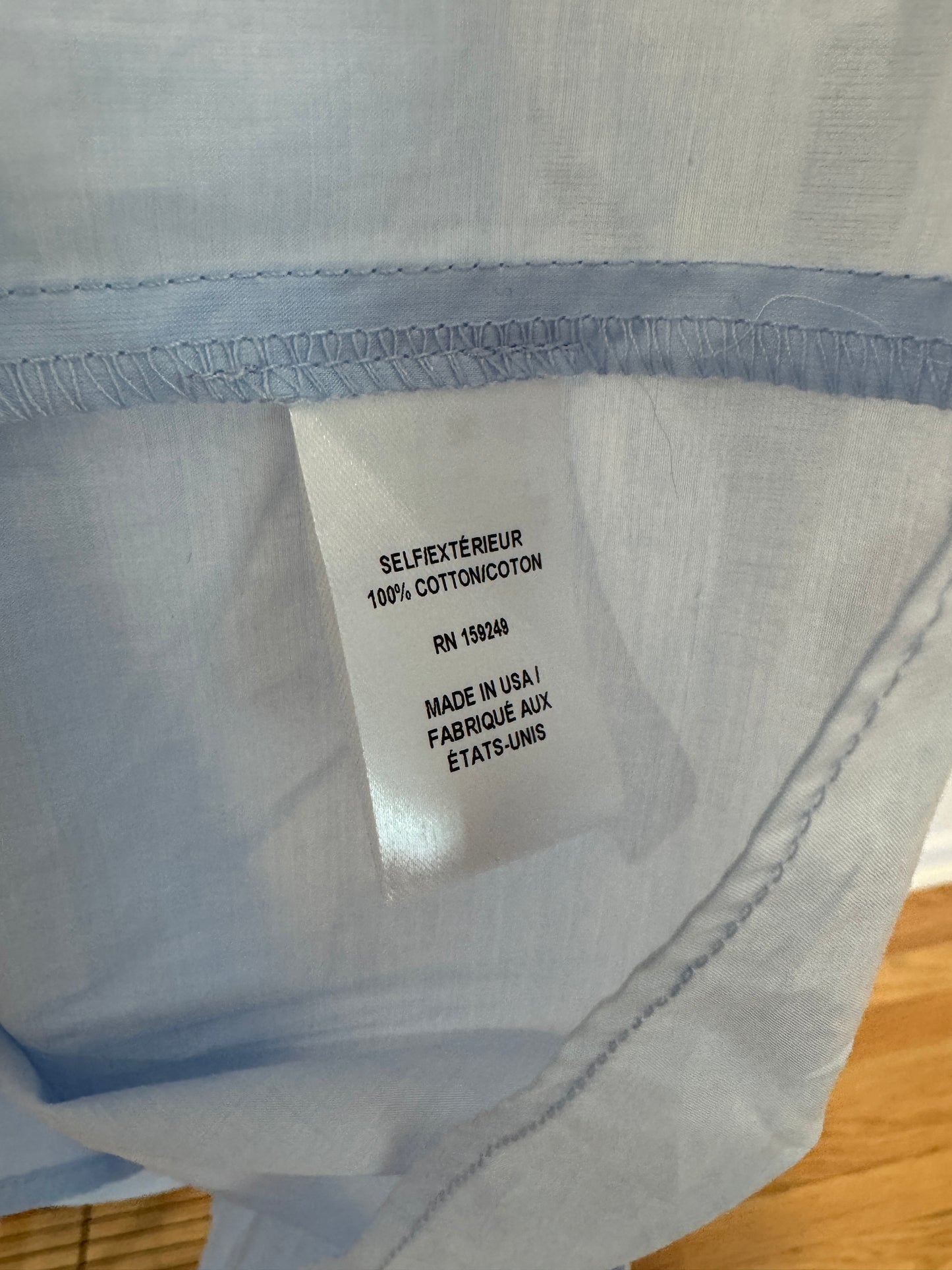 TWP Soon to Be Ex Shirt in Baby Blue size M/L