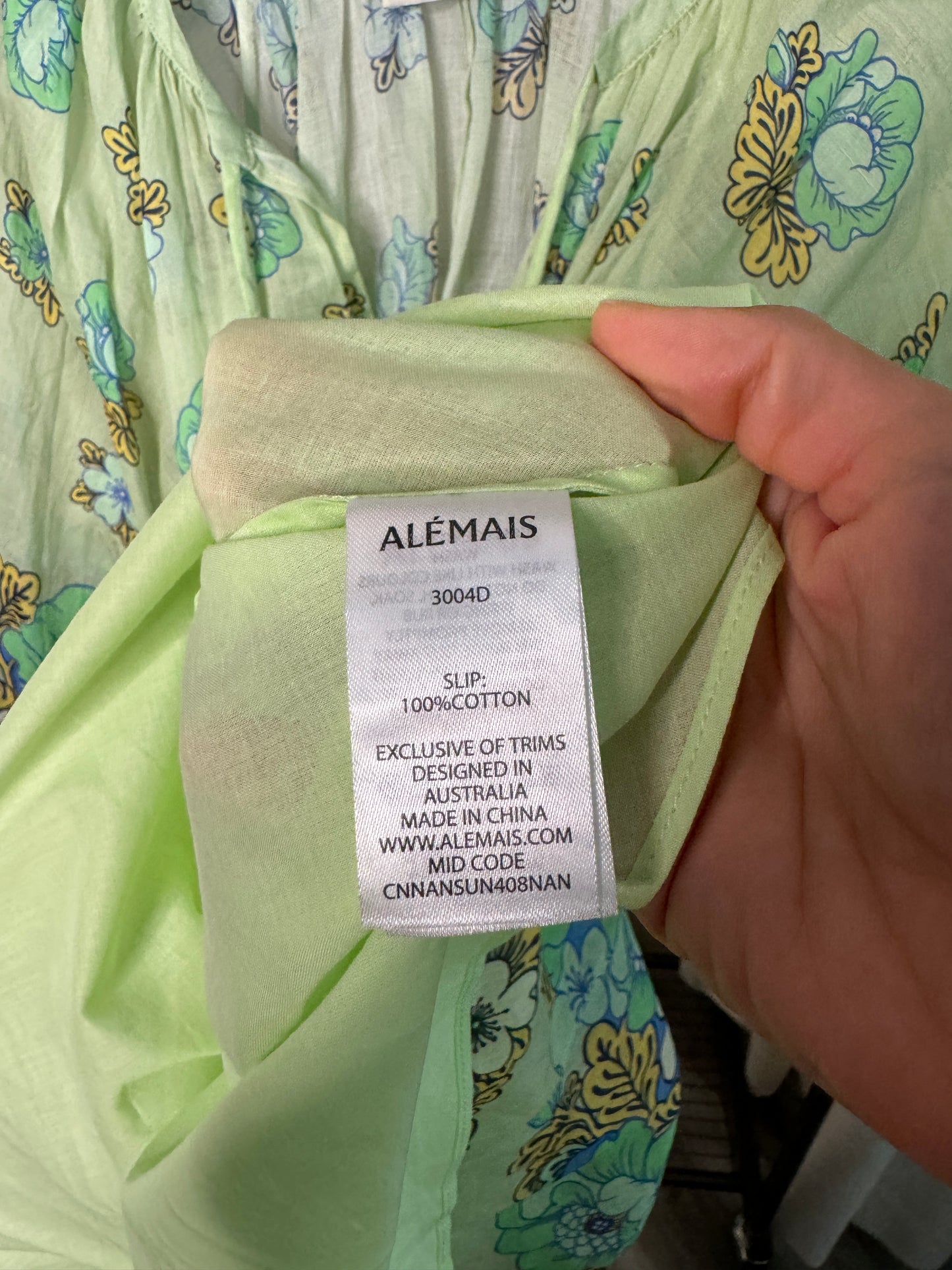 ALEMAIS Velma Mini Dress size US 6