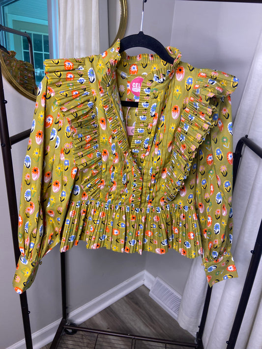 Celia B Kelly Shirt size XS