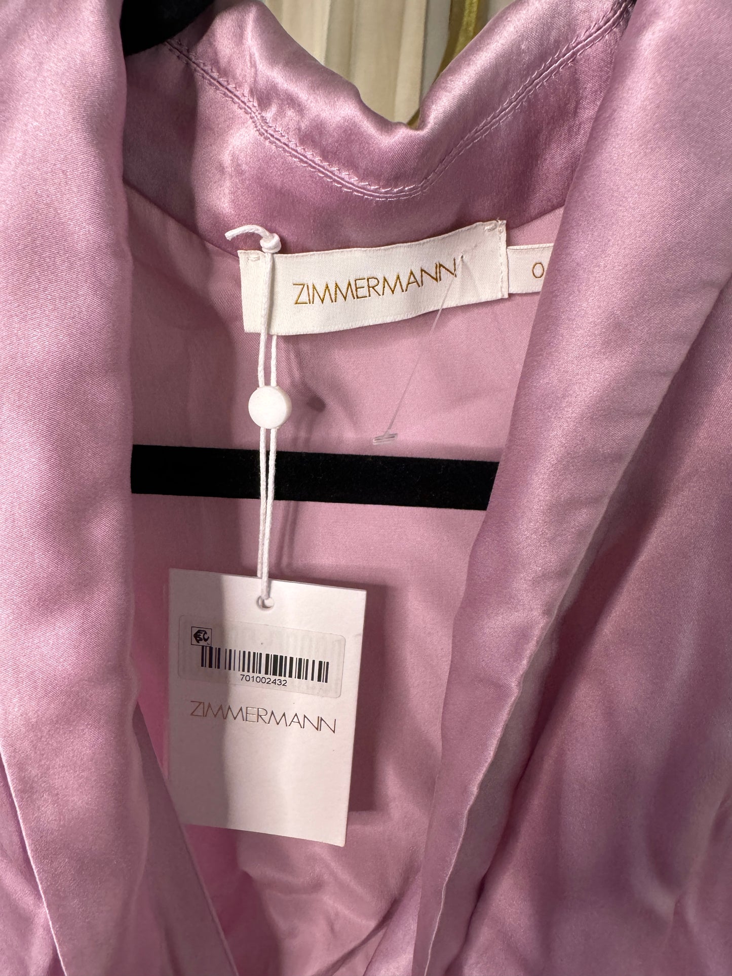 ZIMMERMANN Silk Wrap Mini Dress size US 4