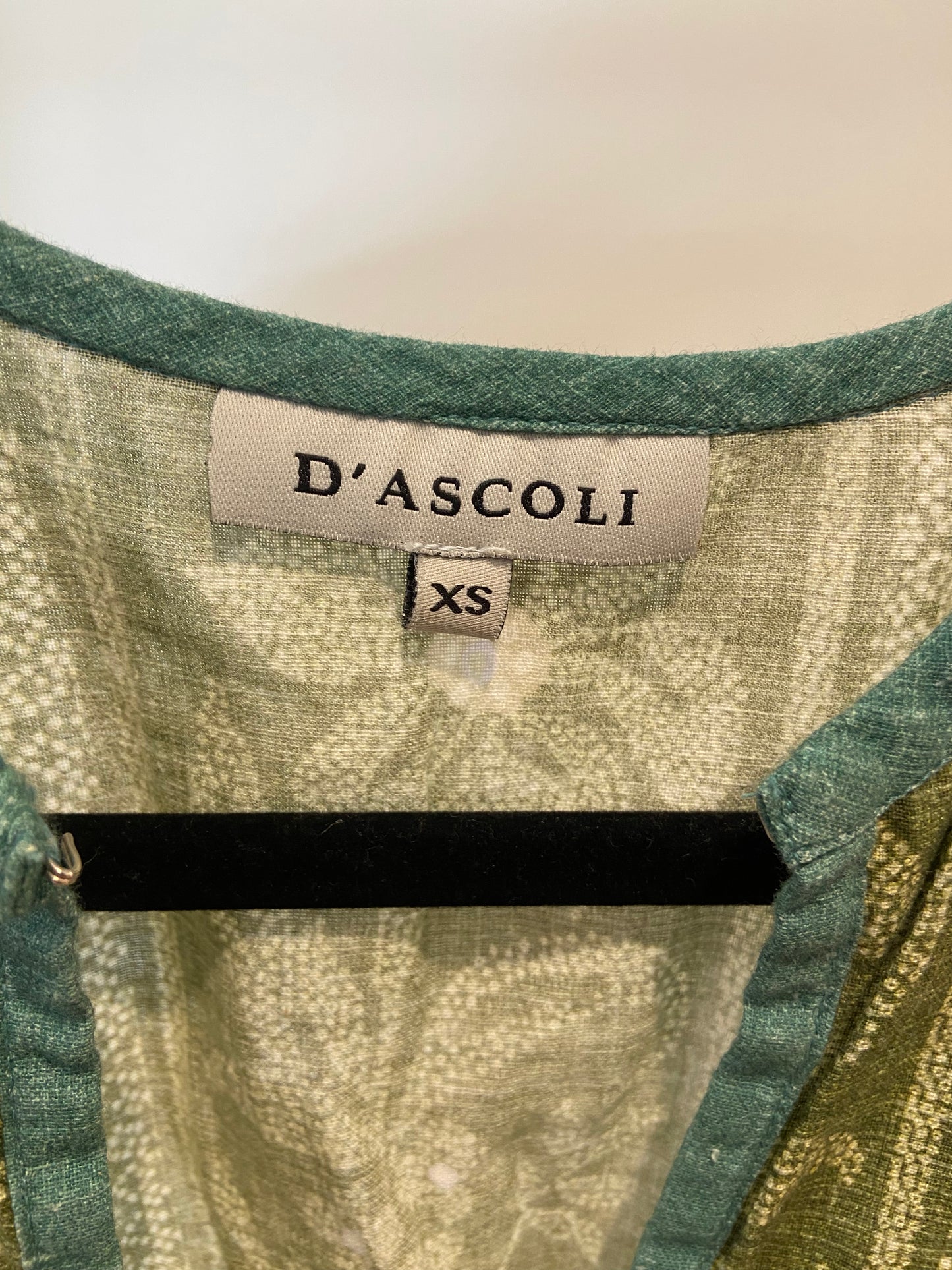 D'Ascoli Printed Midi Dress size XS