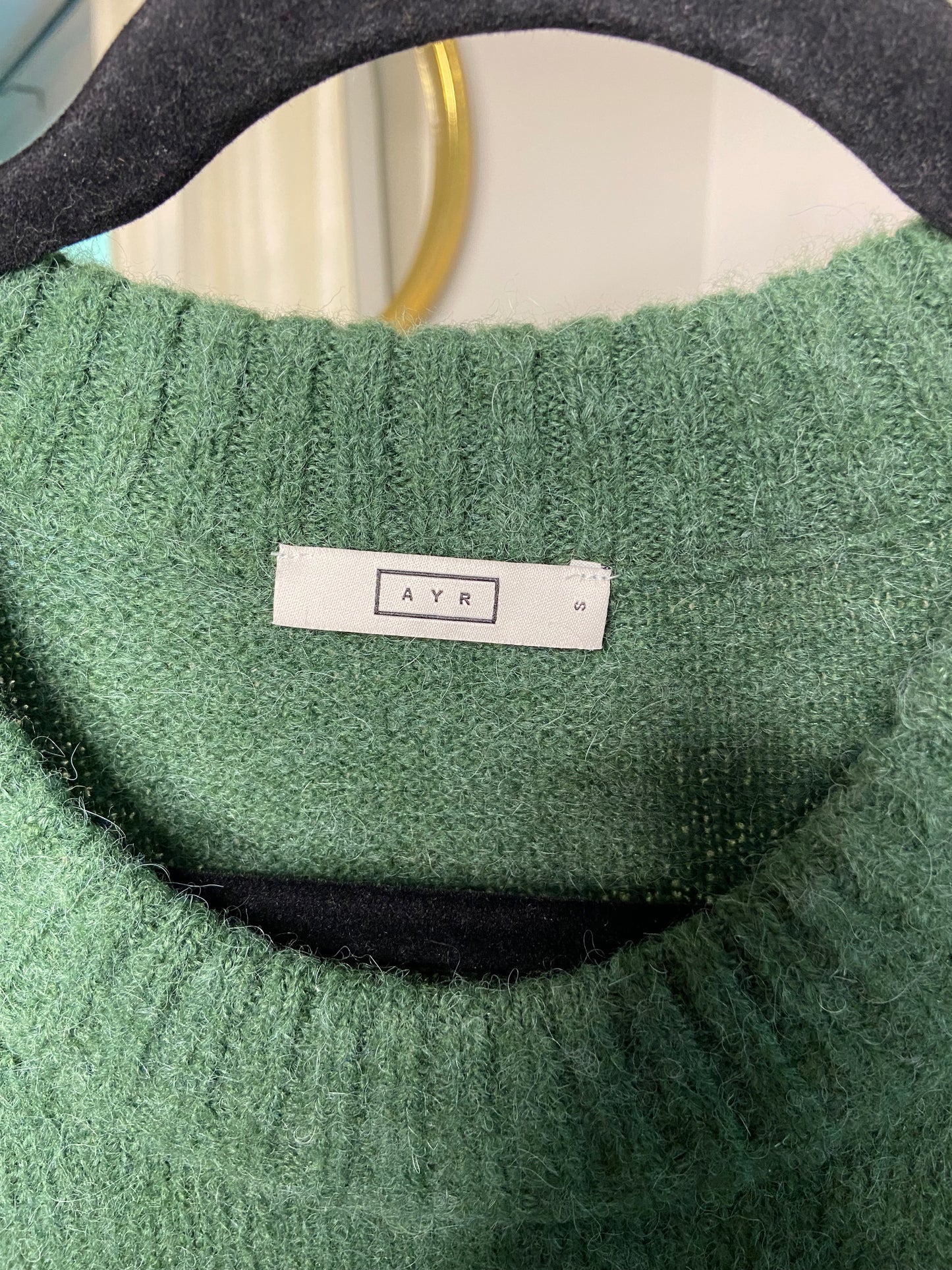 AYR The Kick Back Crew Sweater size S