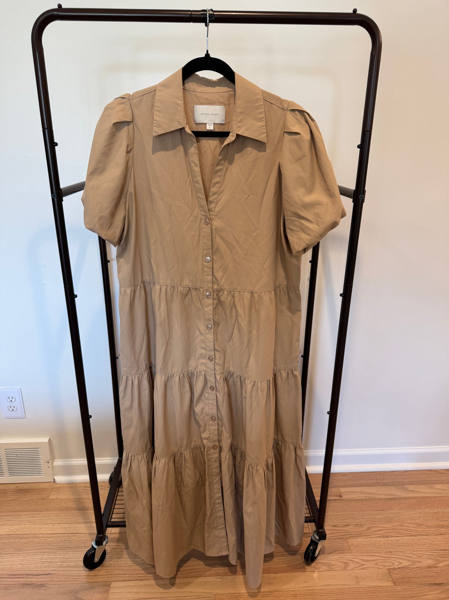 Brochu Walker Khaki Havana Dress size L