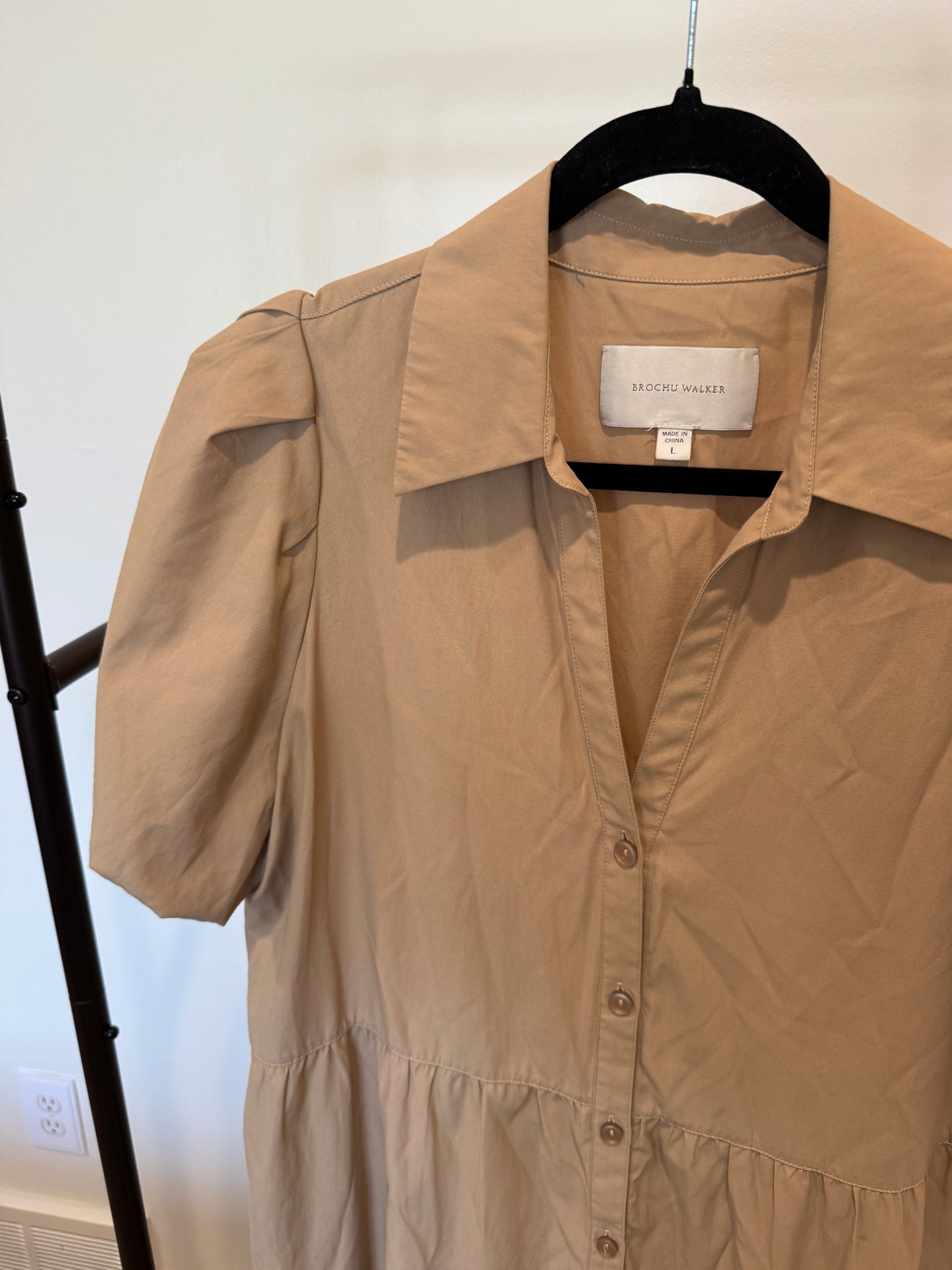 Brochu Walker Khaki Havana Dress size L