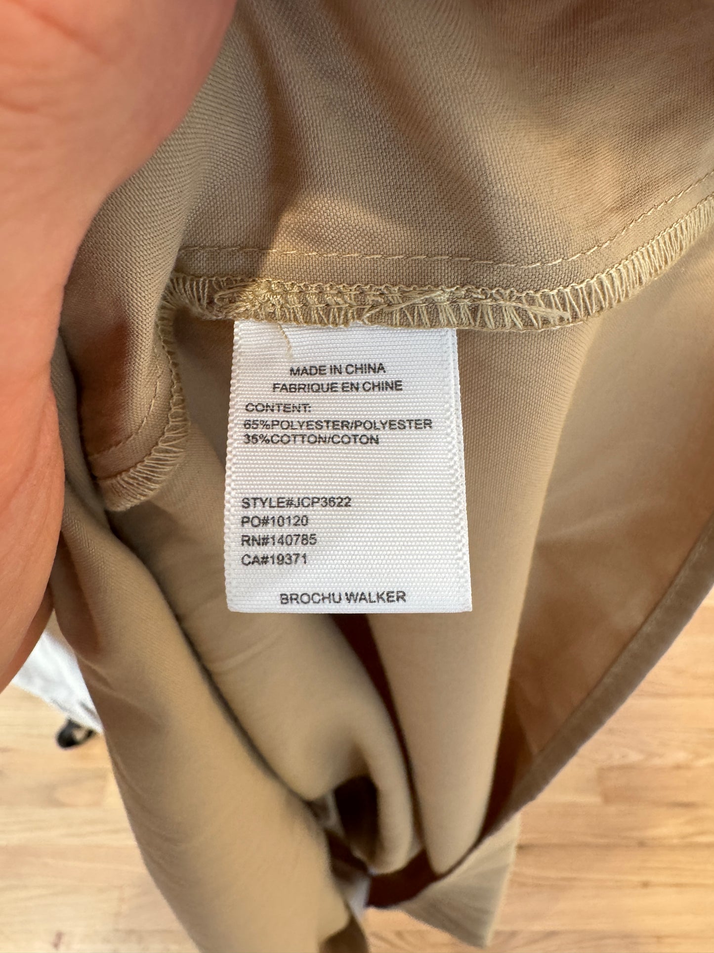 Brochu Walker Khaki Havana Dress size L
