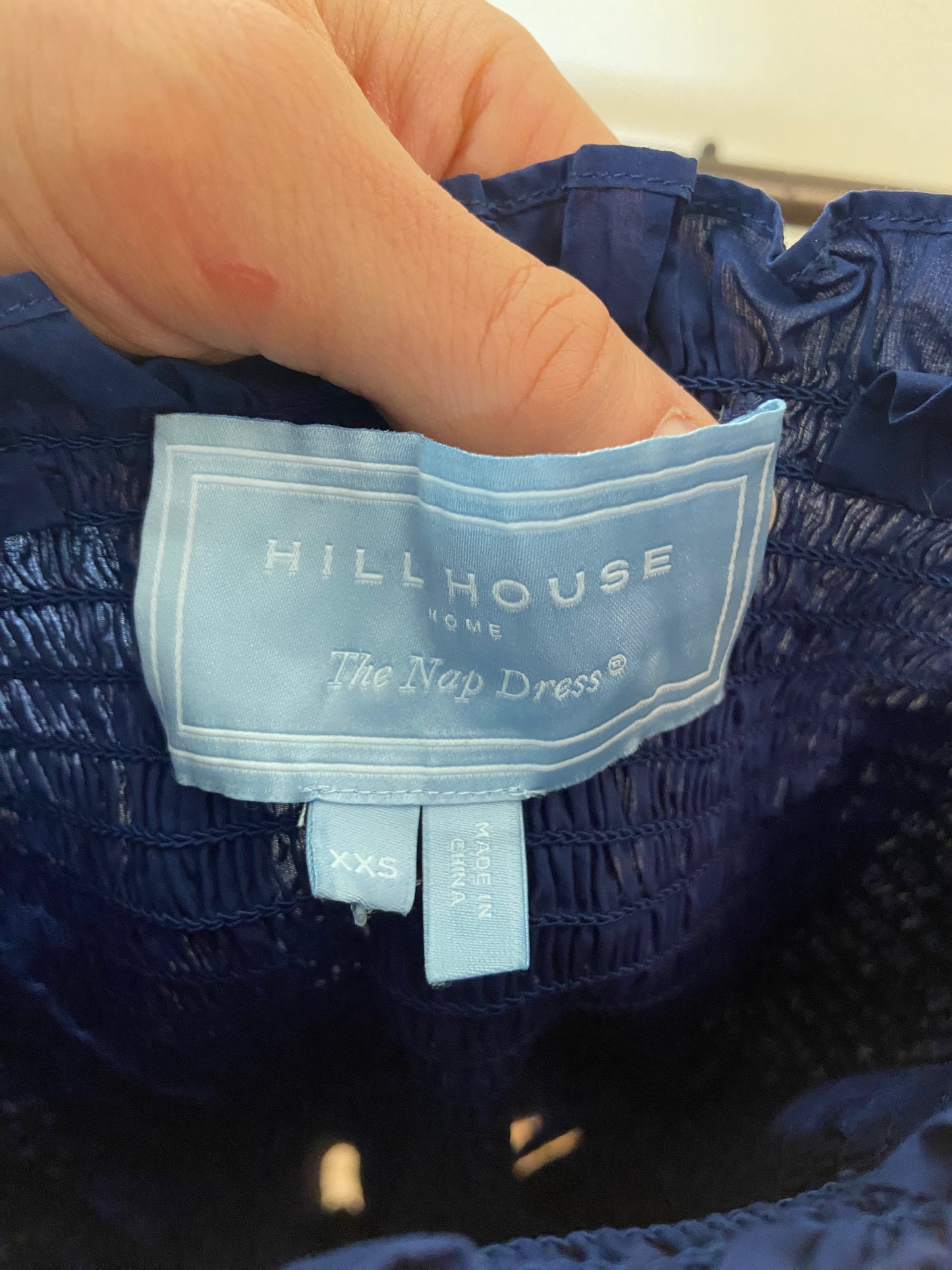 Hill House Blue Ellie Nap Dress size XXS