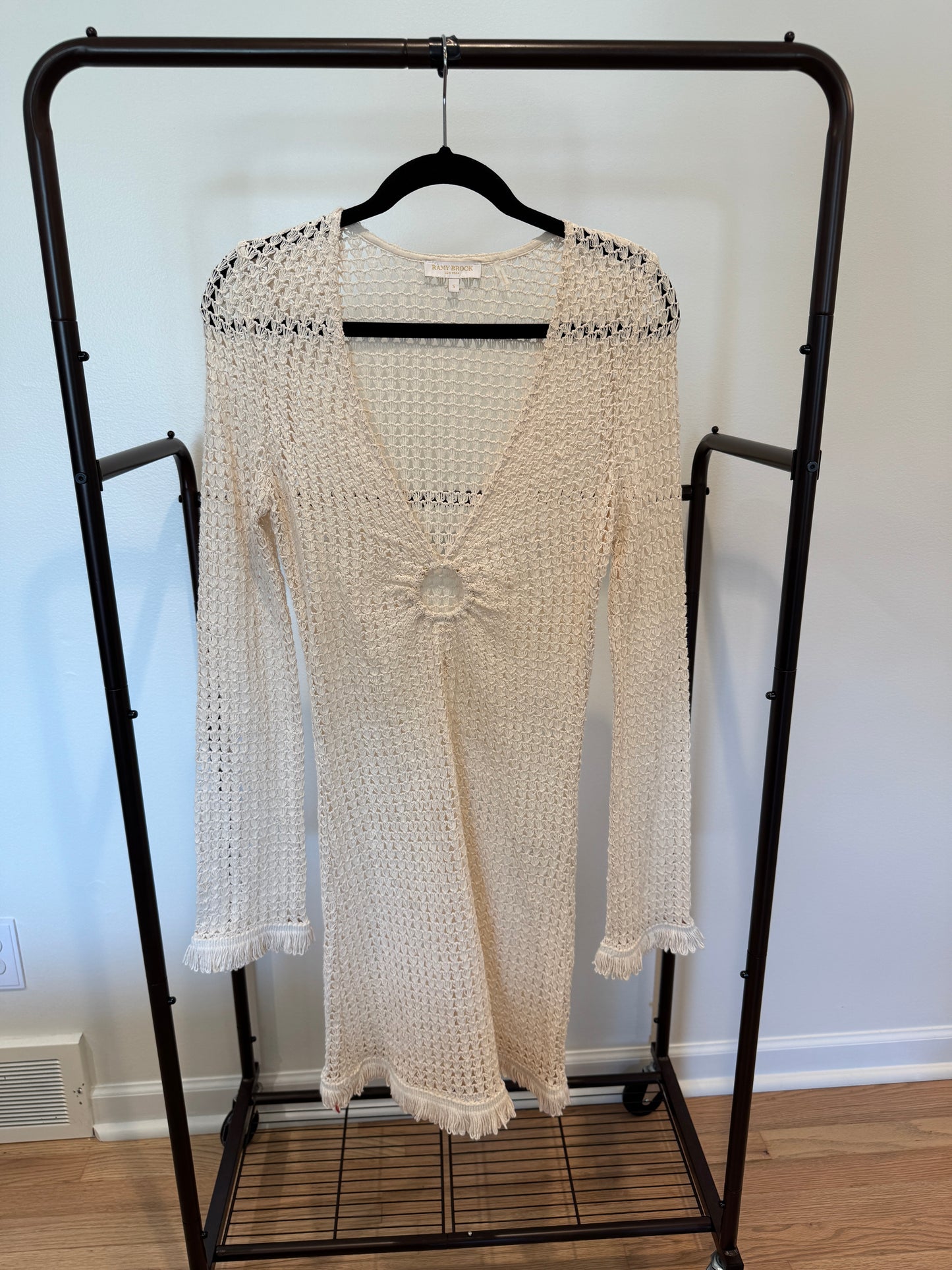 Ramy Brook Crochet Cassie Dress size S