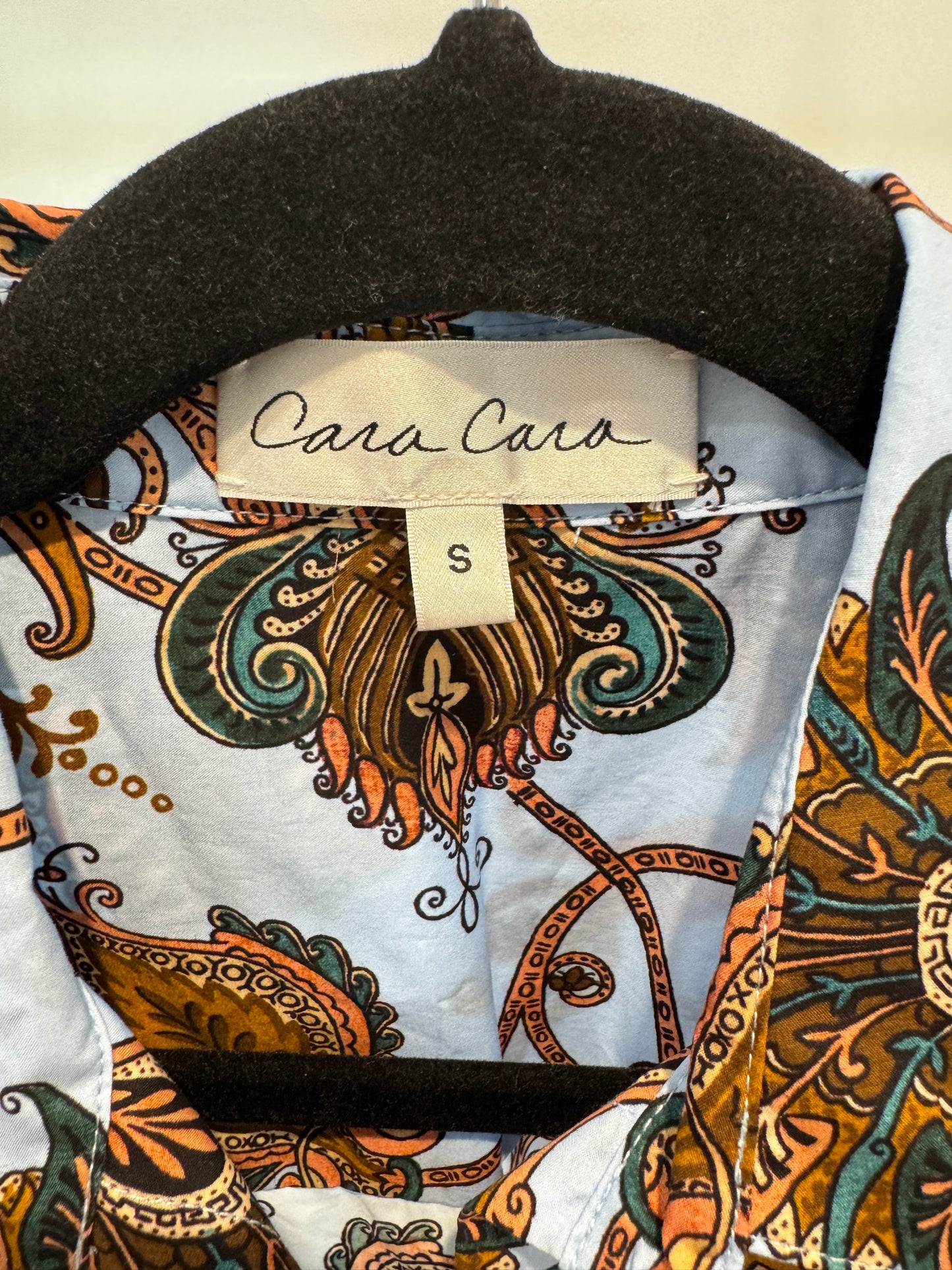 Cara Cara Robin Mini Dress in Marcel Blue size S