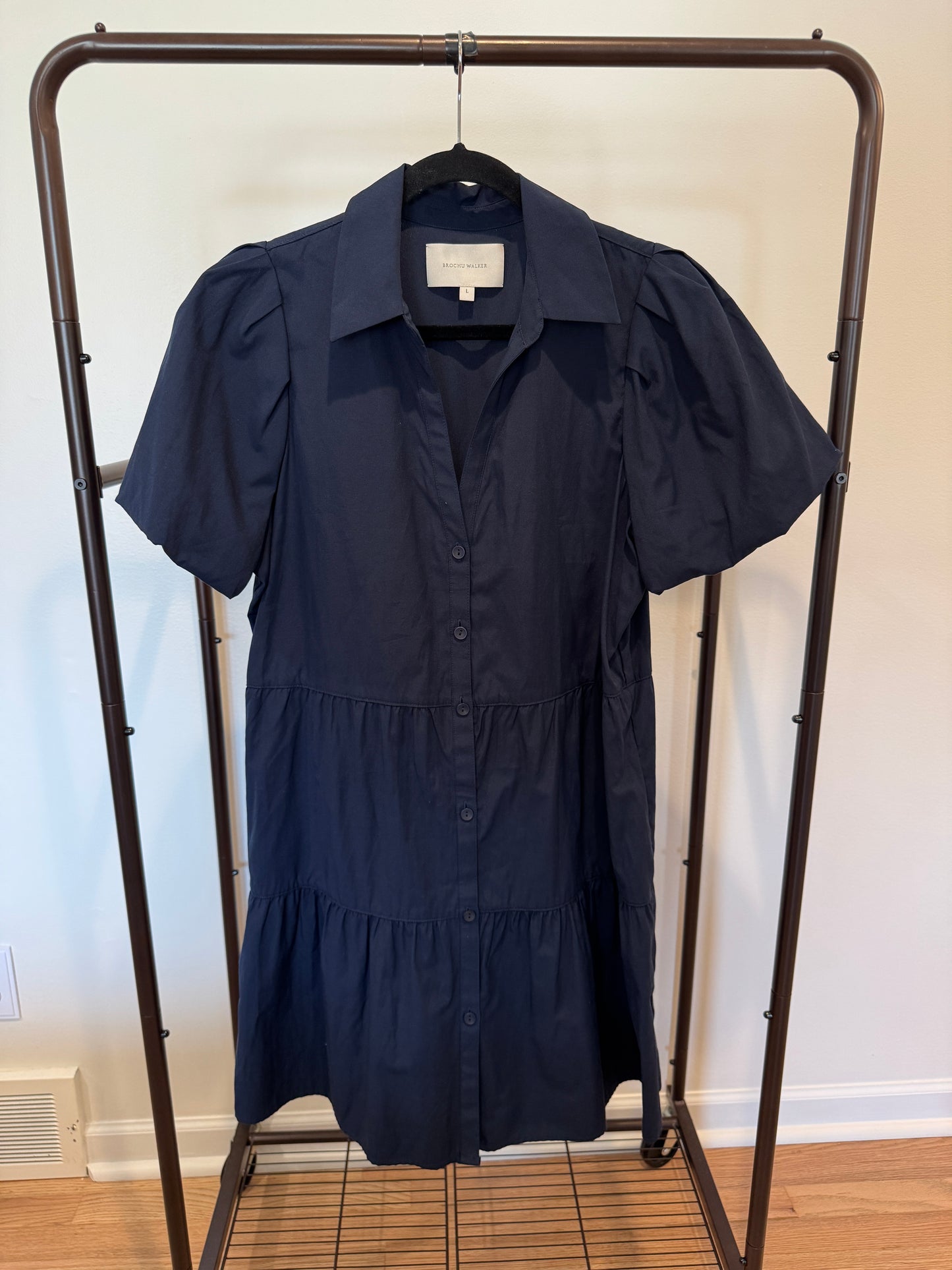 Brochu Walker The Havana Mini Dress in Navy size L