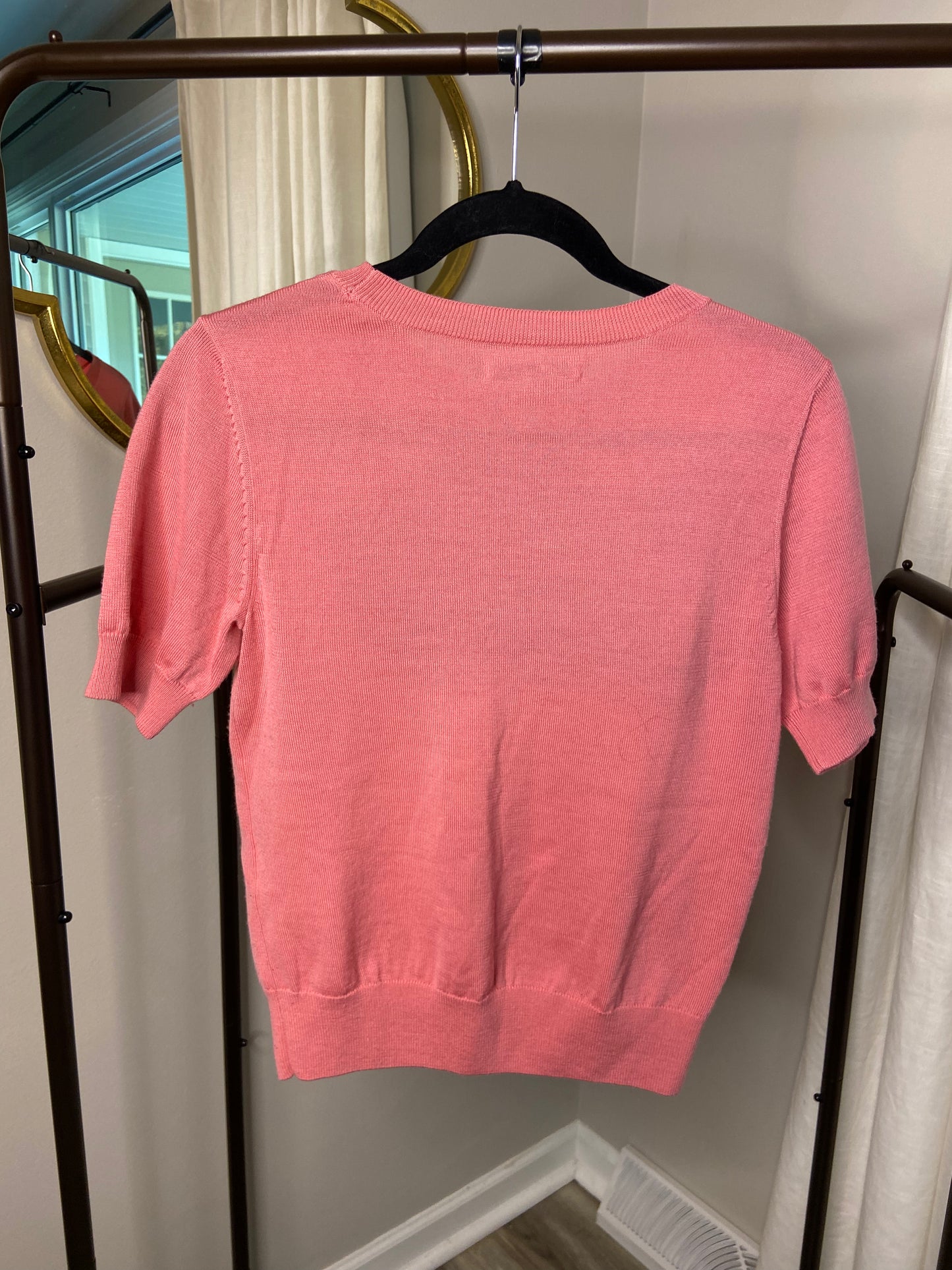 Alice and Olivia Lips Knit Top size S