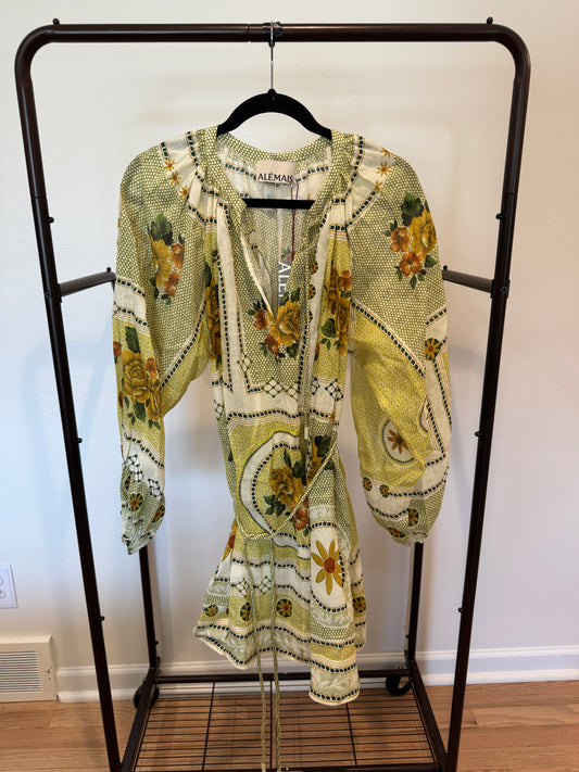 Alemais The Dixie Mini Dress size 8 US 4