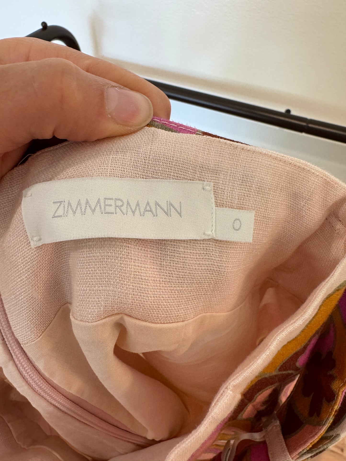 Zimmermann Belted Paisley-Print Linen Shorts size 0 US 4