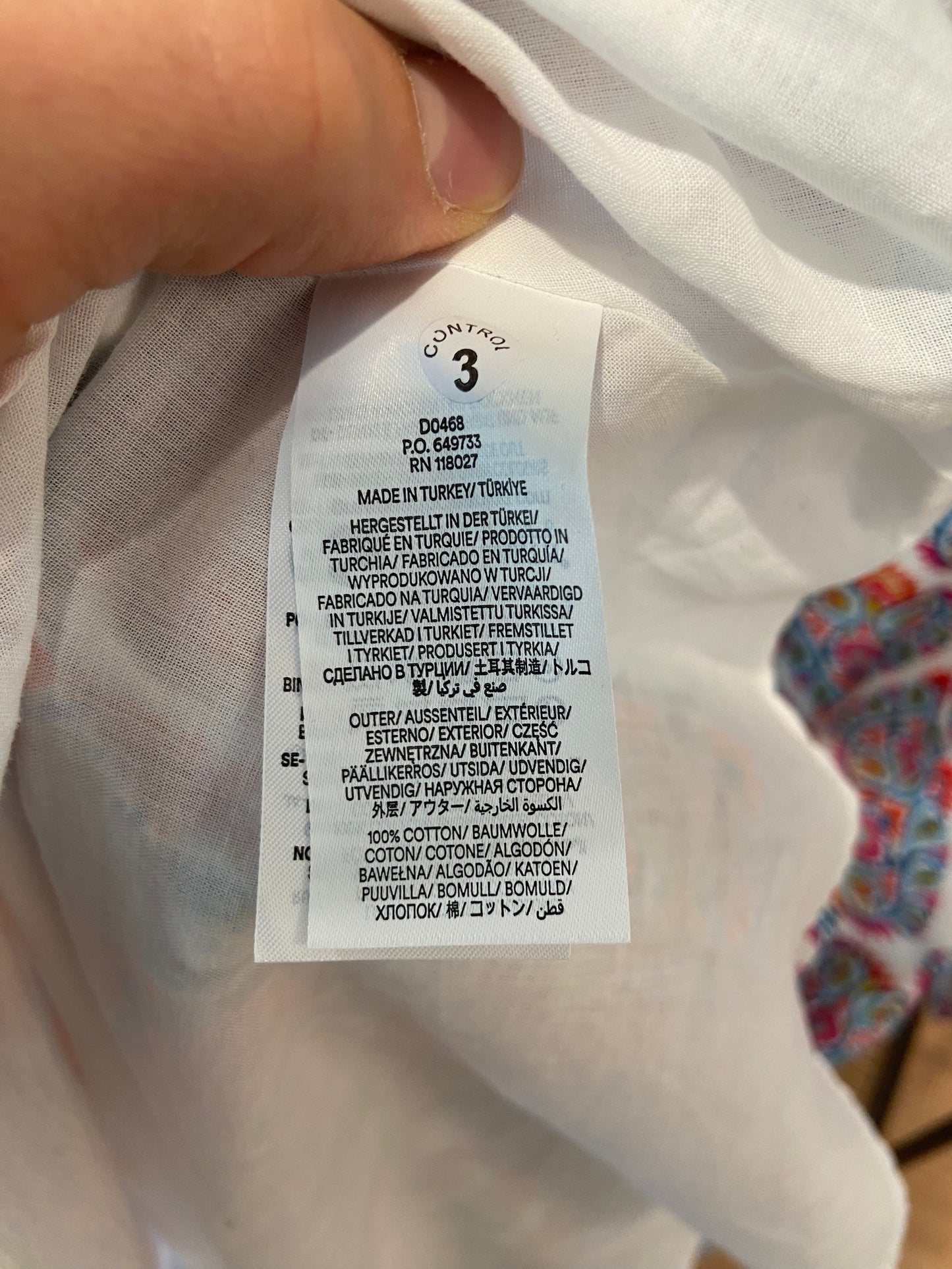Boden Flo Cotton Midi Shirt Dress size 20-22