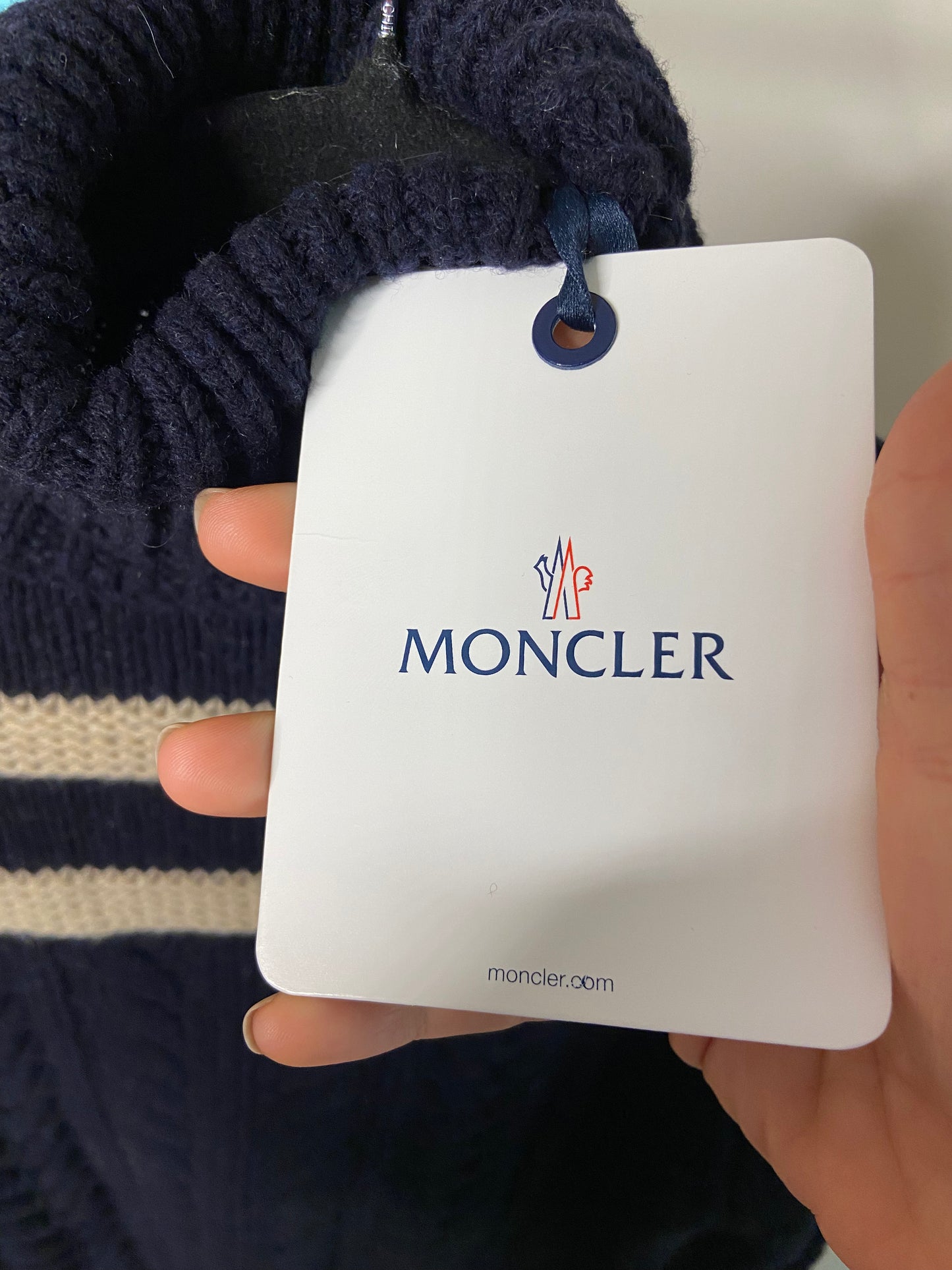Moncler Cashmere Blend Turtleneck Jumper size XS