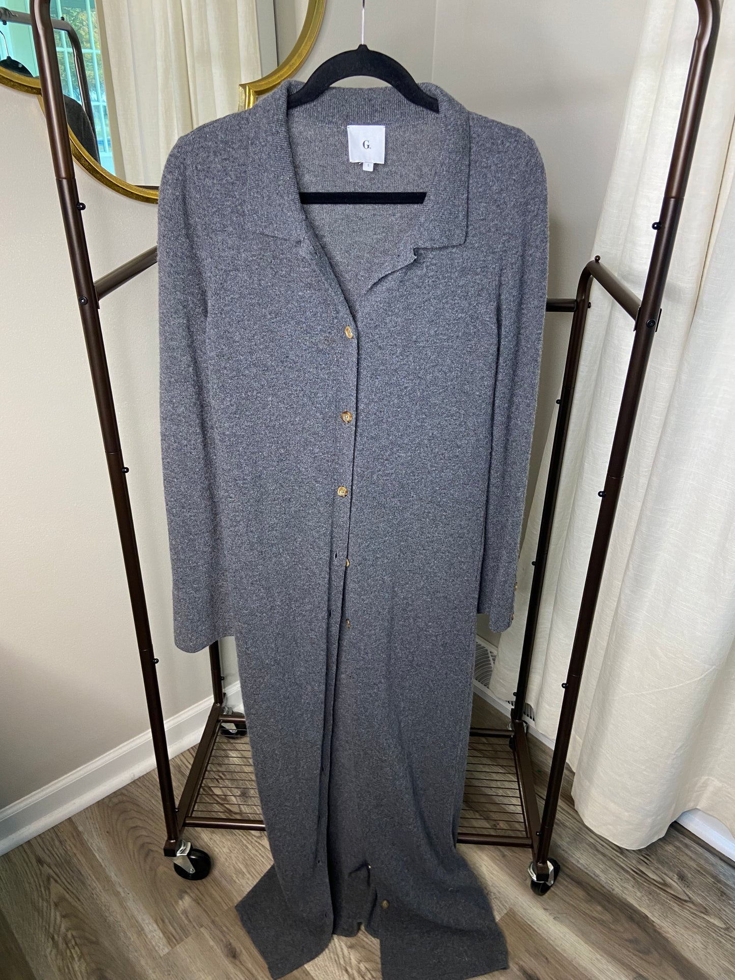 Goop Ashlyn Cashmere Long Dress or Duster size S
