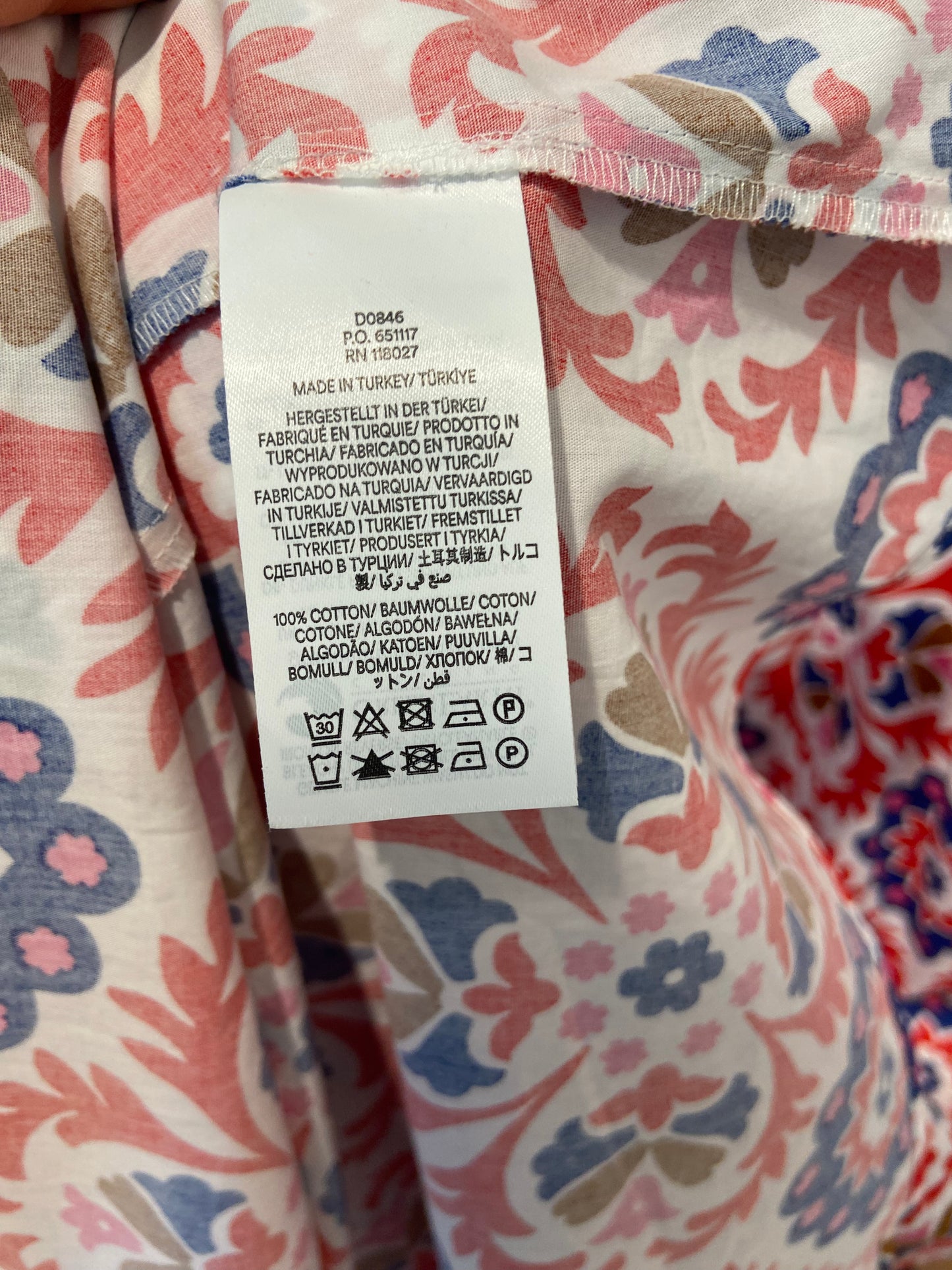 Boden Amy Cotton Midi Shirt Dress size 20-22