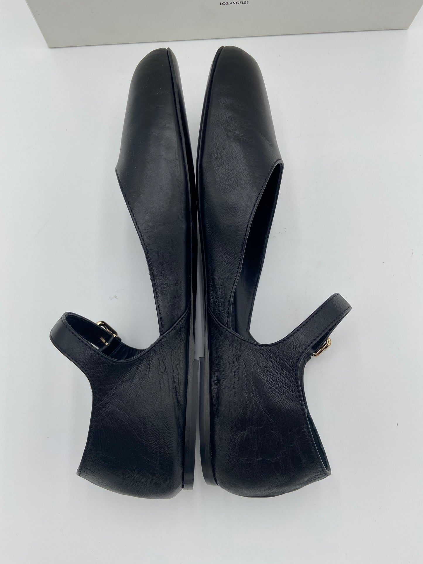 Co. Round Toe D'Orsay Flat in Black size 39.5