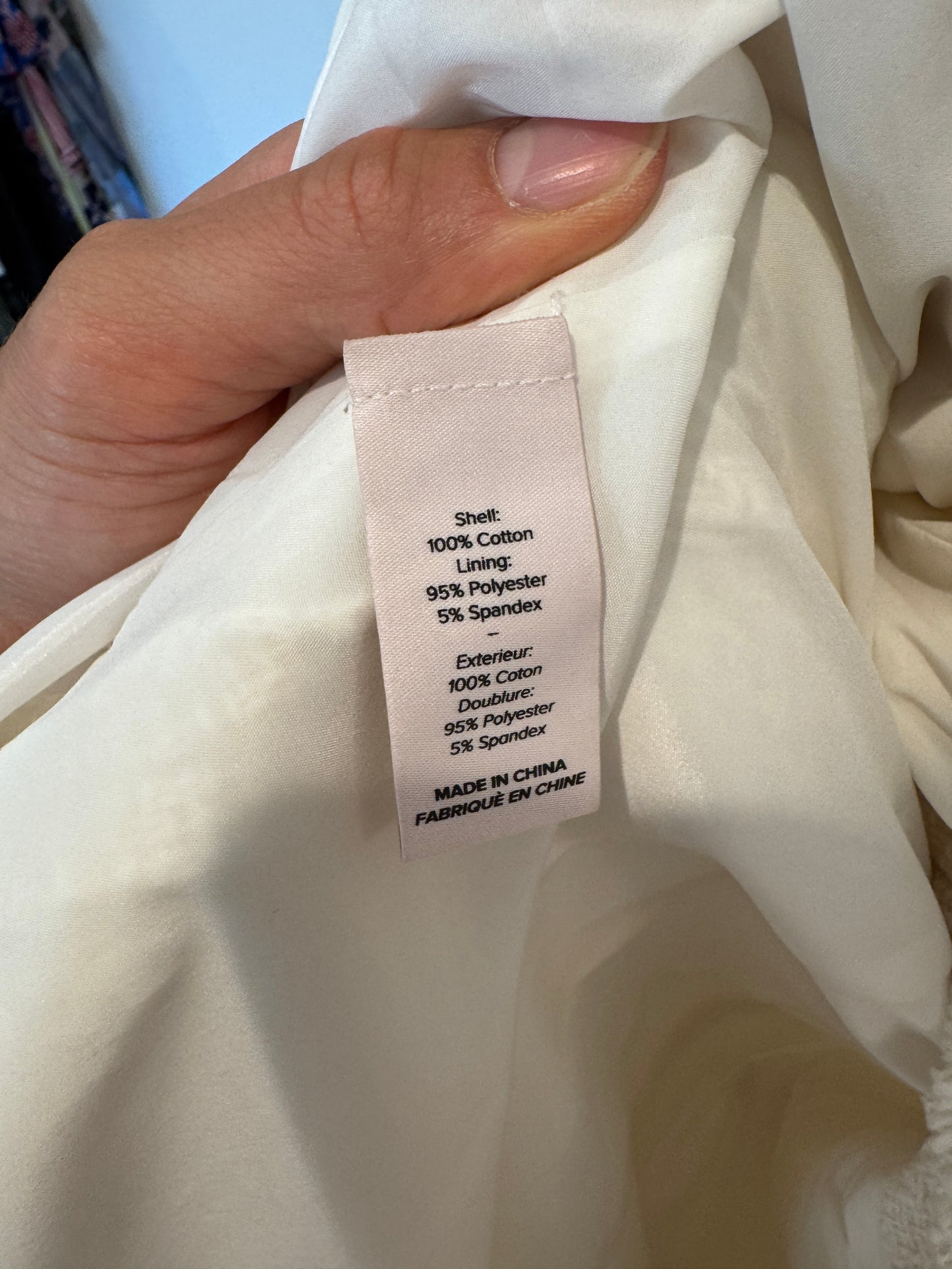 Cinq a Sept Khloe Cream Tweed Blazer size 2