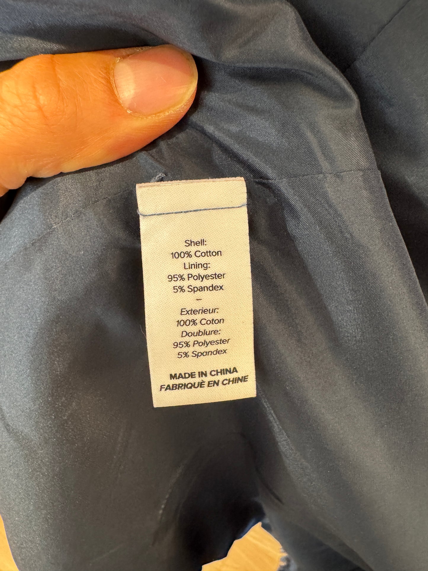 Cinq a Sept Khloe Blue Tweed Blazer size 6